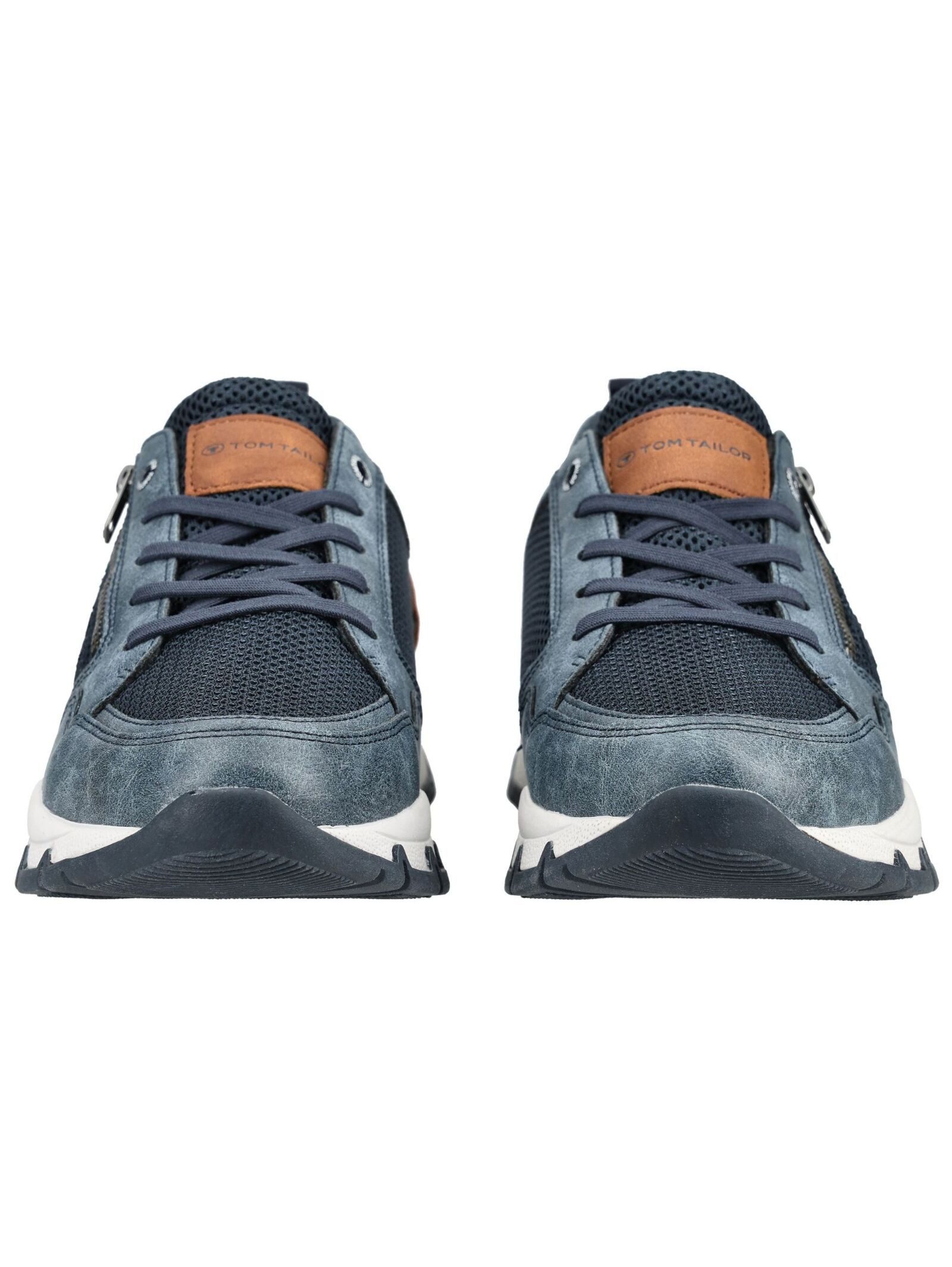 TOM TAILOR Sneaker Lederimitat/Textil . Sneaker (1-tlg)