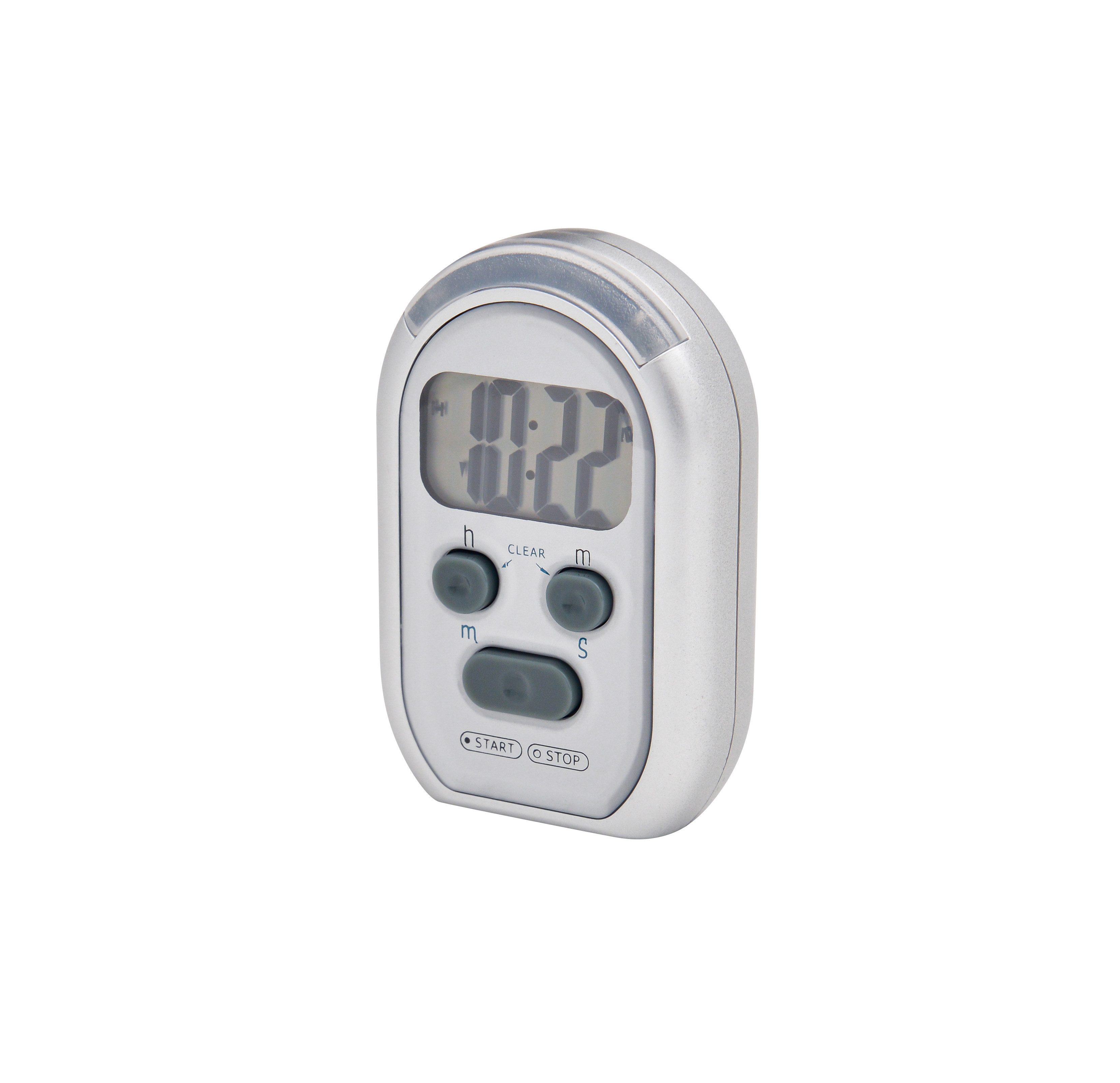 HUMANTECHNIK Küchentimer tripleBel, Timer mit Vibration und Lichtsignal für Hörgeschädigte Timer mit blinkenden LEDs und Vibration