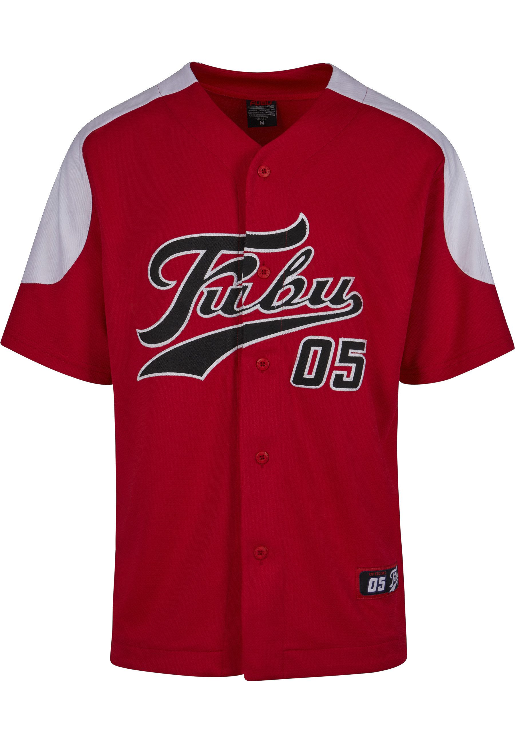 Fubu Langarmhemd Fubu Herren FM222-019-1 FUBU Varsity Block Baseball Jersey (1-tlg)