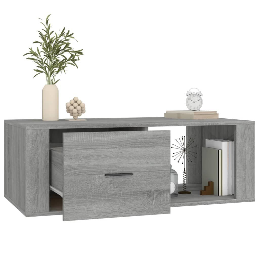 Sonoma Grau 100x50,5x35 Couchtisch Grau | Couchtisch Holzwerkstoff Grau (1-St) cm vidaXL Sonoma Sonoma