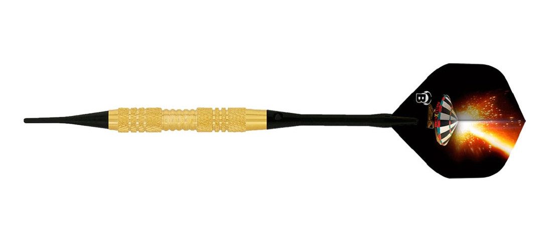 BULL'S Softdarts Bull´s Softdart, Success, messing, 18g. Gold, Kompletter Satz, Messing Barell