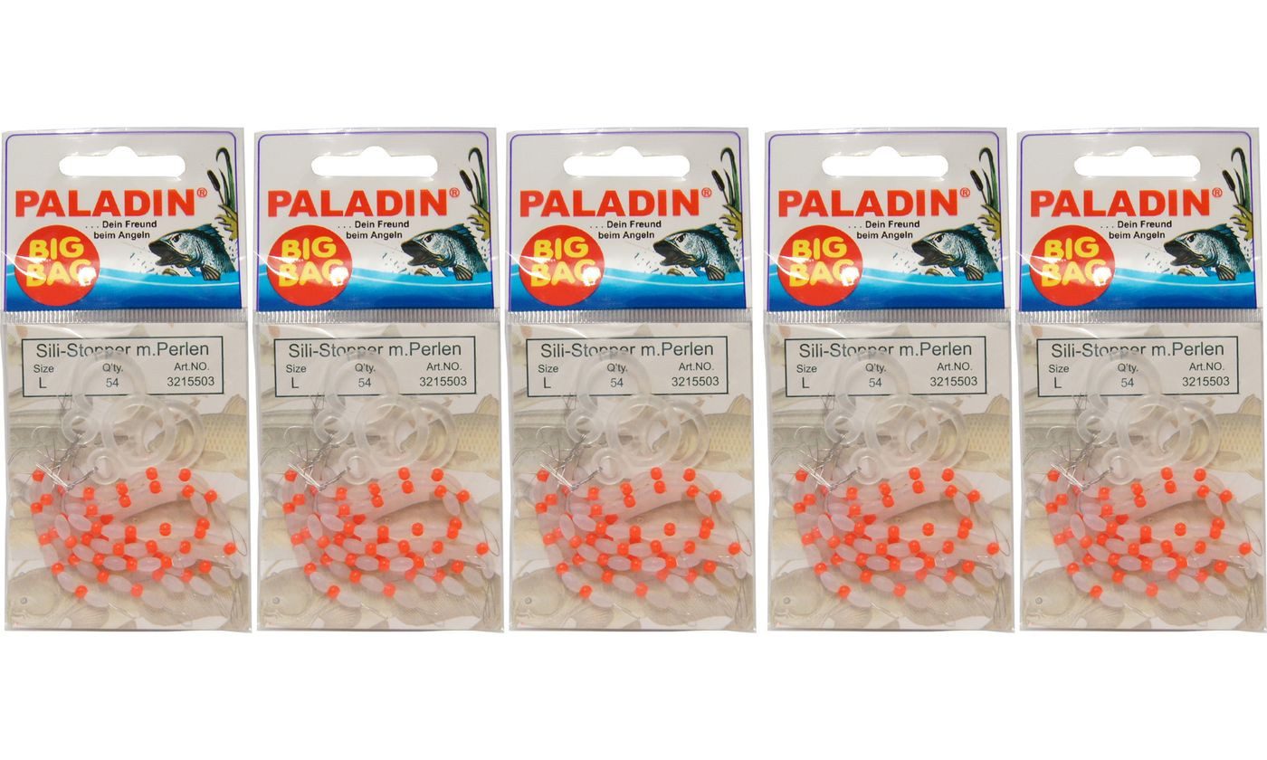 Paladin Schnurstopper Paladin Silikon Stopper & Perlen Large - 270 Gummistopper