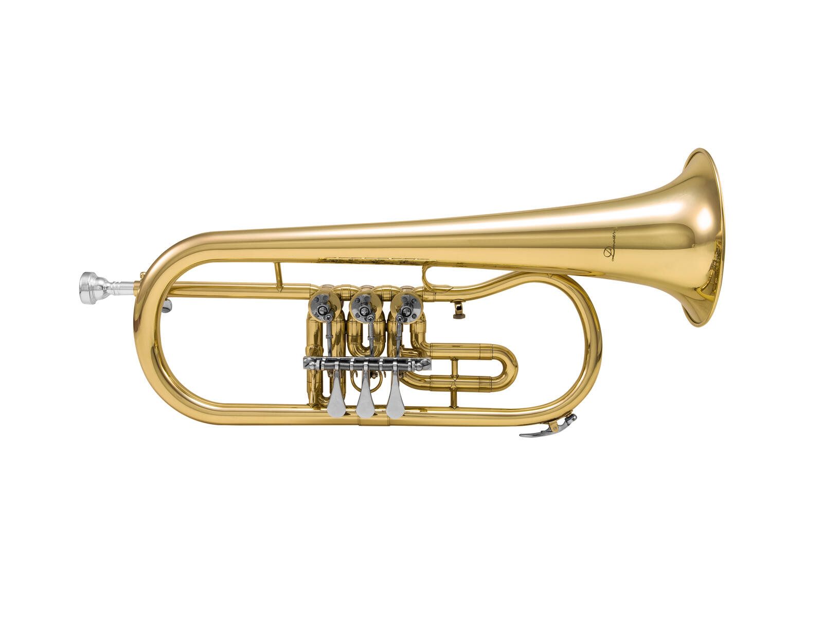 Tuba DIMAVERY FH-310D B-Flügelhorn Drehventil