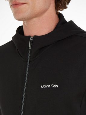 Calvin Klein Sweatjacke MICRO LOGO REPREVE HOODIE JACKET mit Logoschriftzug