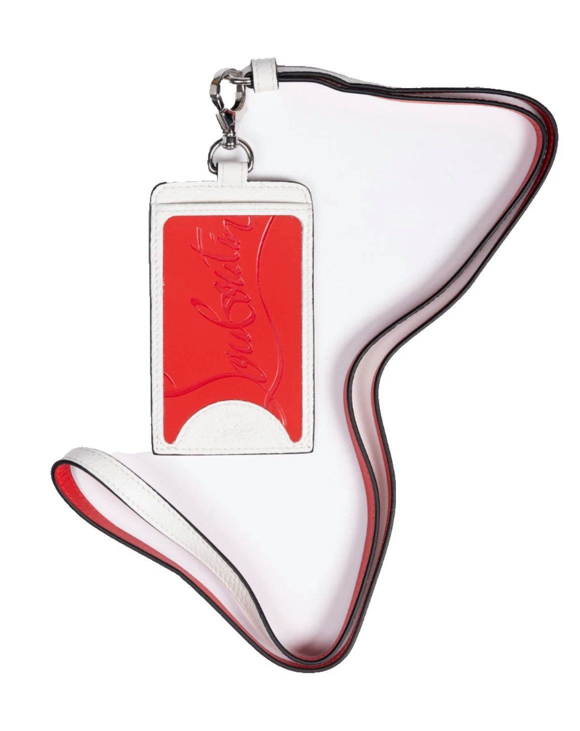 CHRISTIAN LOUBOUTIN Umhängetasche Miloucah Kartenetui, Symbol für Stil, Prestige und höchste Handwerkskunst.