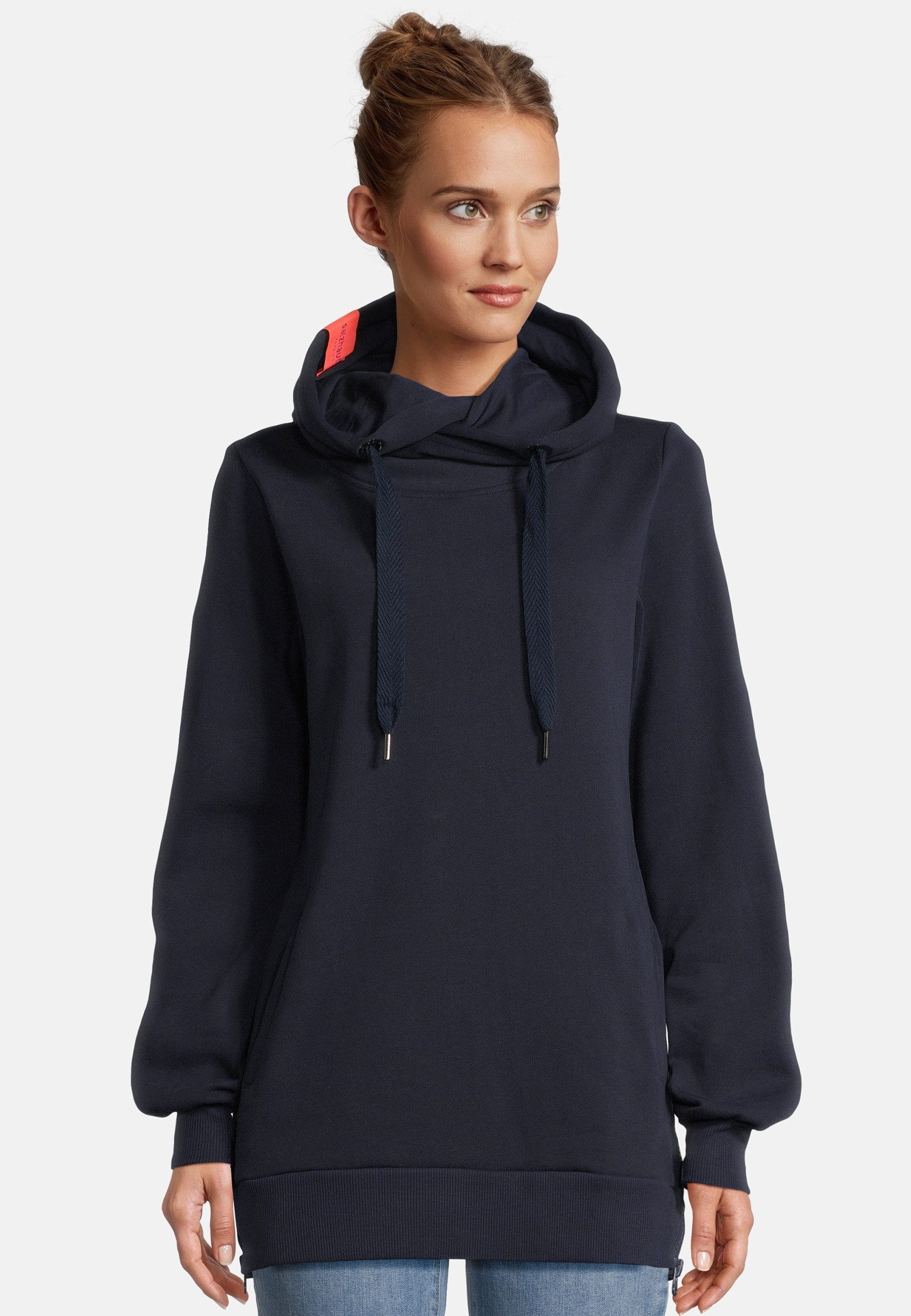 Hoodie SCHELLEN Damen Leicht tailliert