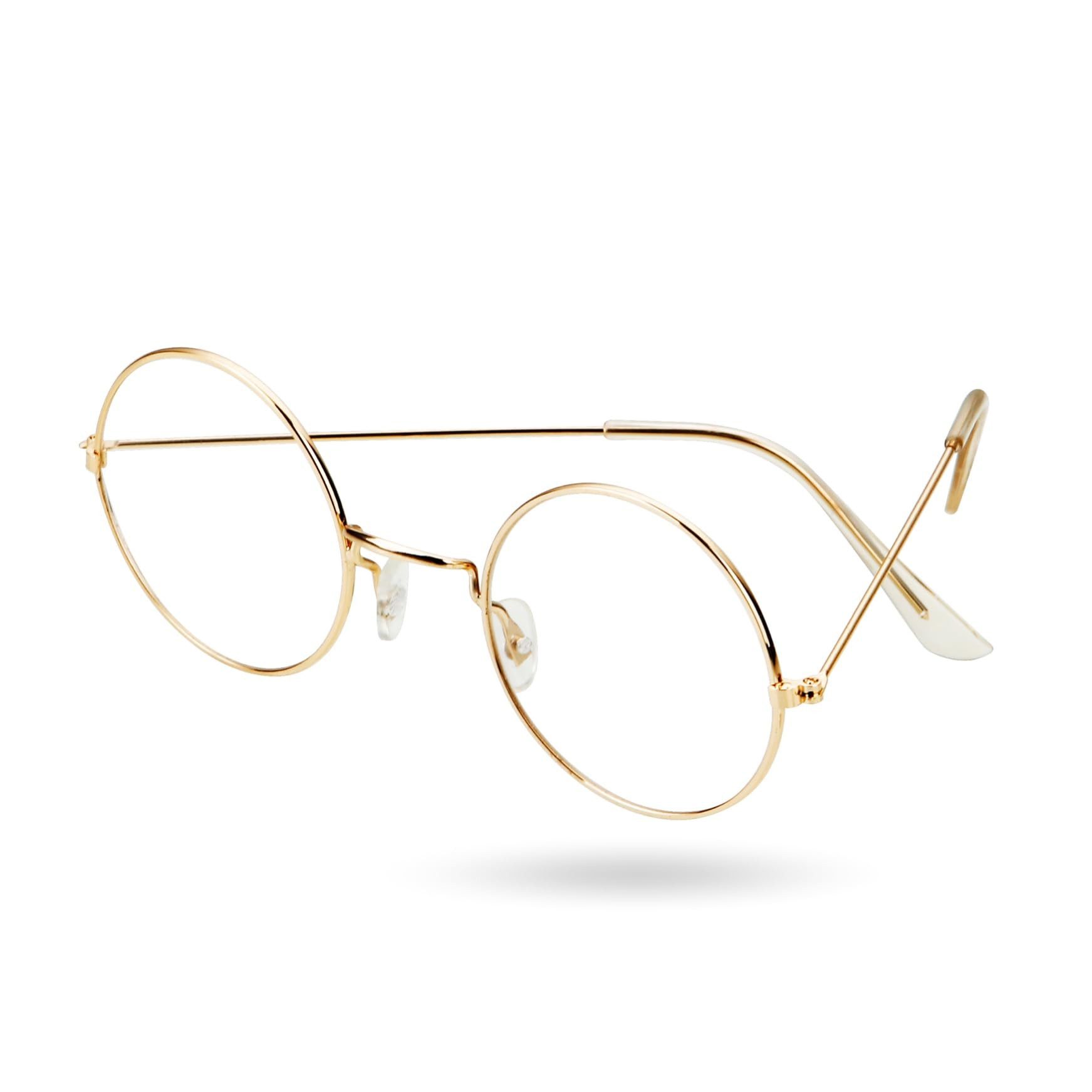 Kostüm 1x Nikolausbrille rund - Nikolaus Accessoire für Weihnachten