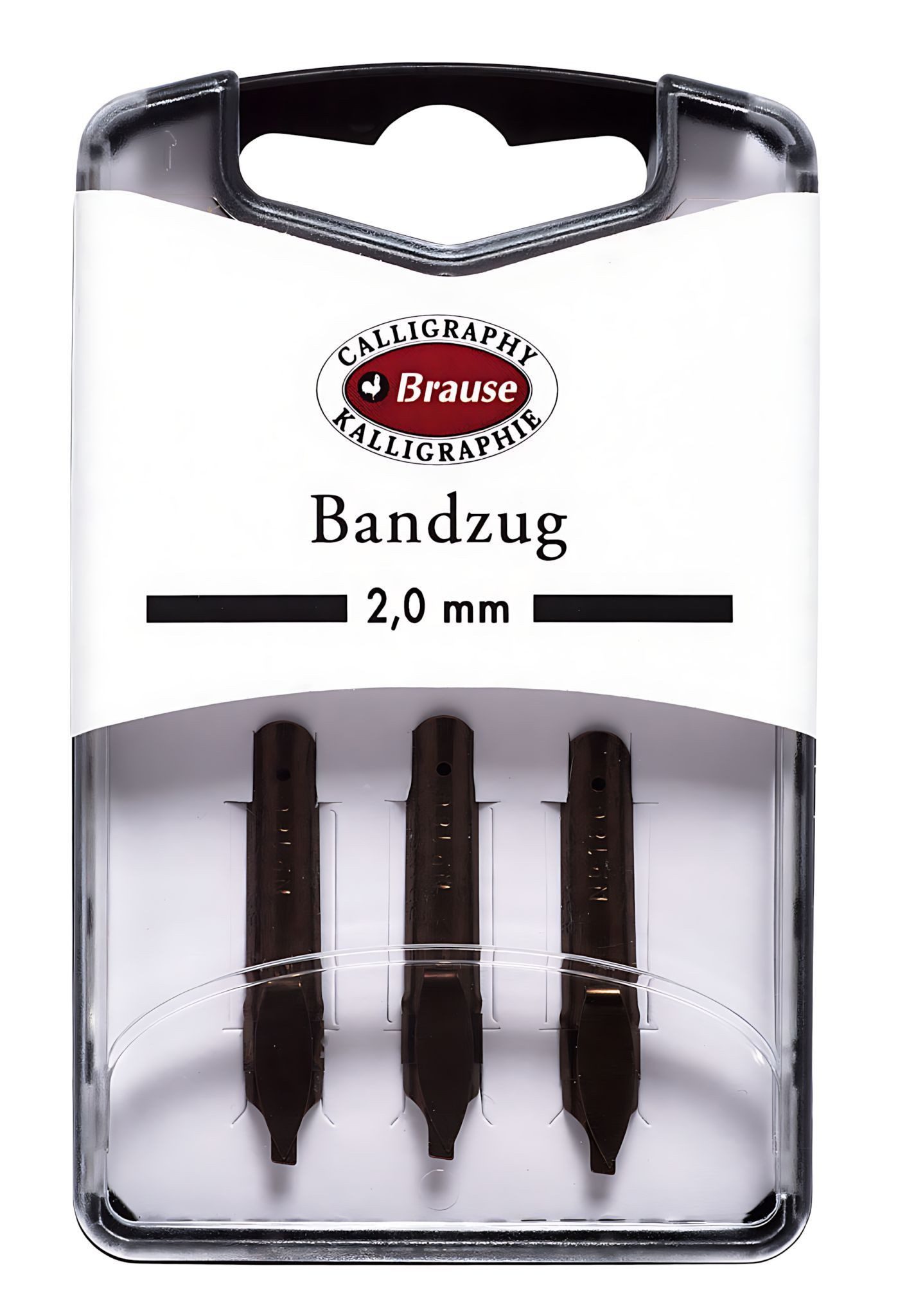 EXACOMPTA Kalligraphie-Stift Brause Feder Bandzug 2mm 3 St