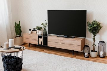 möbelando TV-Board Nola, 195 x 48 x 37 cm (B/H/T)