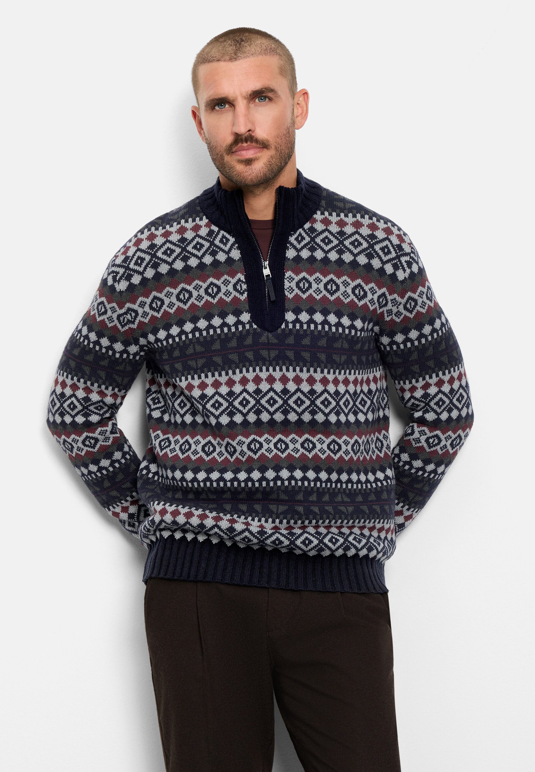 Troyer OLYMP Casual Strick, Troyer