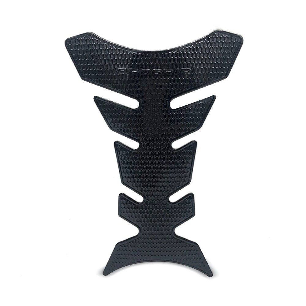 Aufkleber Tankpad Motorrad / Tankschutz Fishbone Aufkleber TF8 universal schwarz