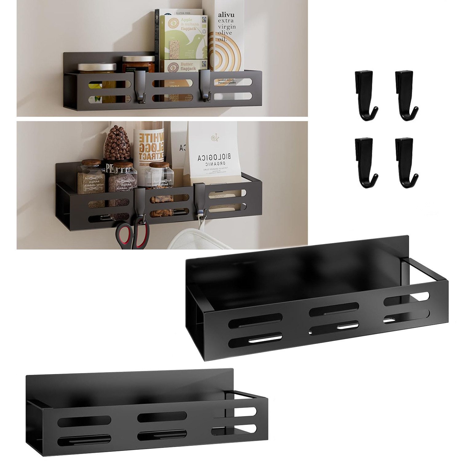 Xruiy Gewürzregal,Ablageregal,Magnetisches Gewürzregal für Kühlschrank/Küch günstig online kaufen