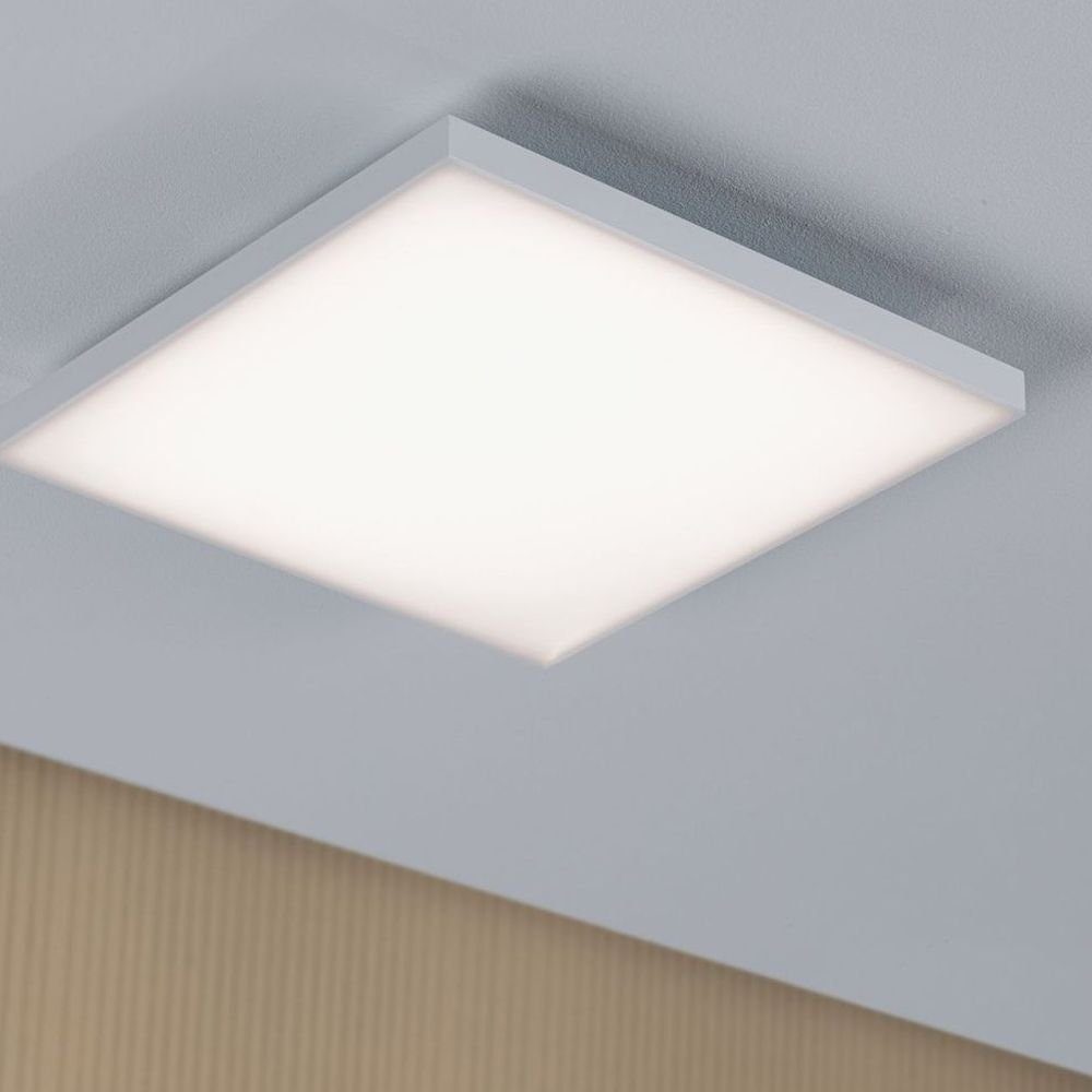 Paulmann LED Panel LED enthalten: warmweiss, Velora Panelleuchte Ja, Leuchtmittel LED Angabe, Panele verbaut, keine in Weiß-matt, LED, 1860lm fest 16,8W