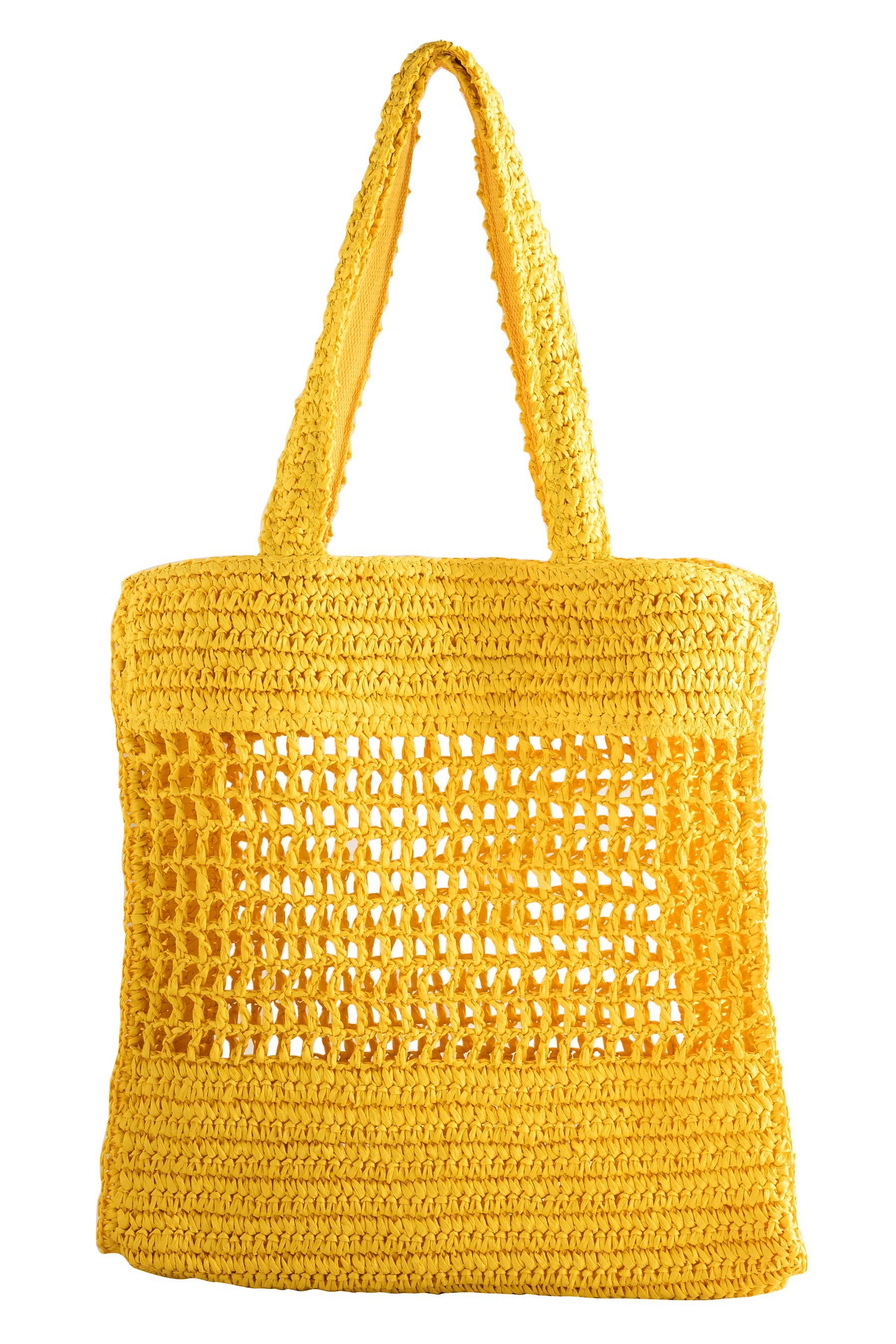 Next Schultertasche Schultertasche aus Stroh (1-tlg)