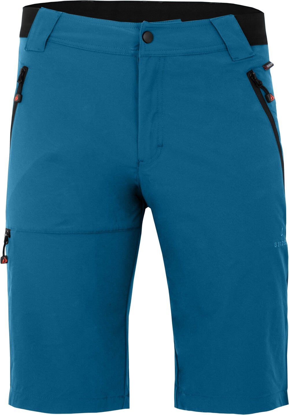 Bergson Outdoorhose ARRESÖ COMFORT Bermuda Herren Wandershorts, leicht, strapazierfähig, Normalgrößen, Saphir blau