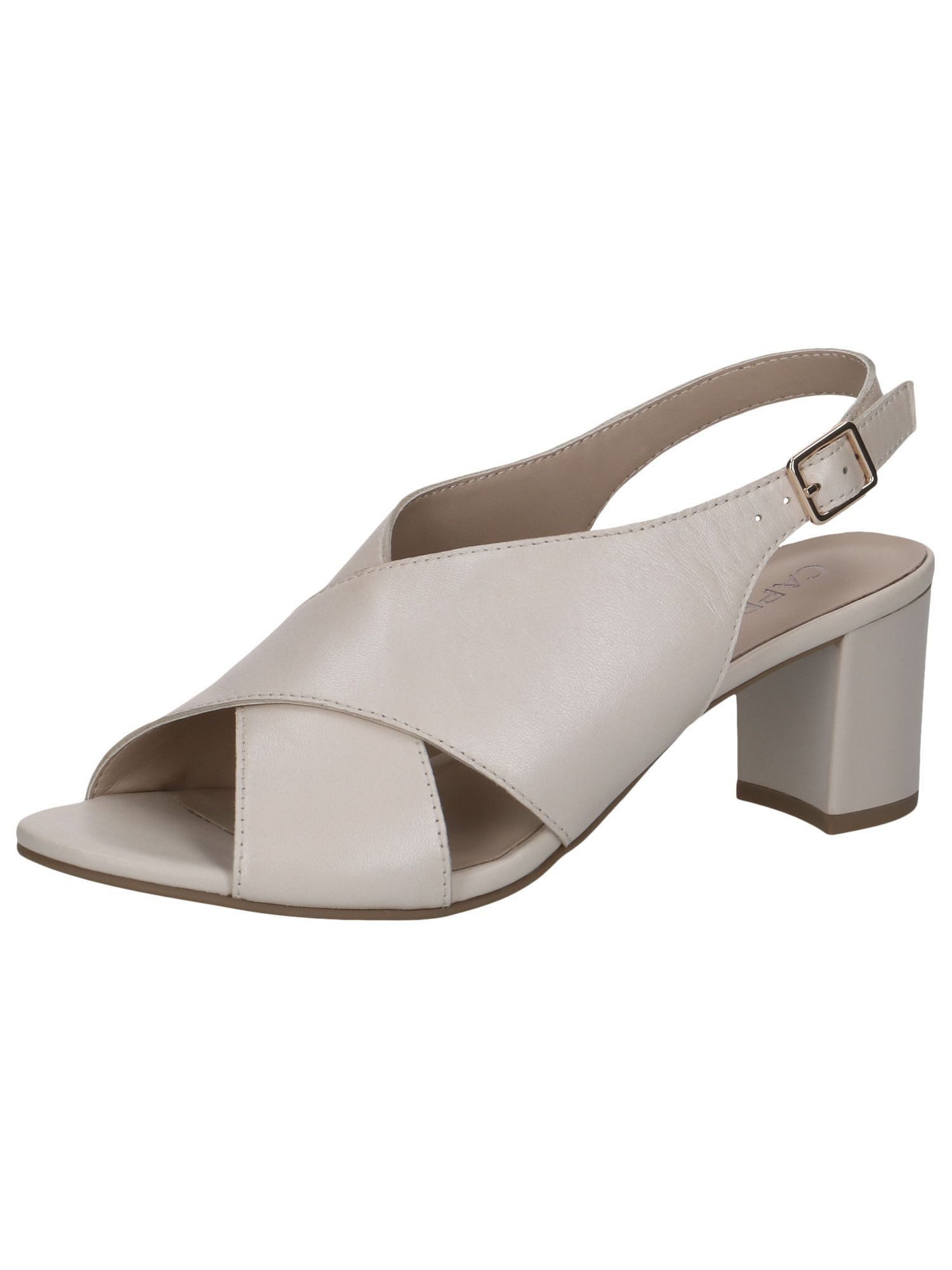 CAP Memotion aus Leder Blockabsatz 9-28309-46 Sandalette