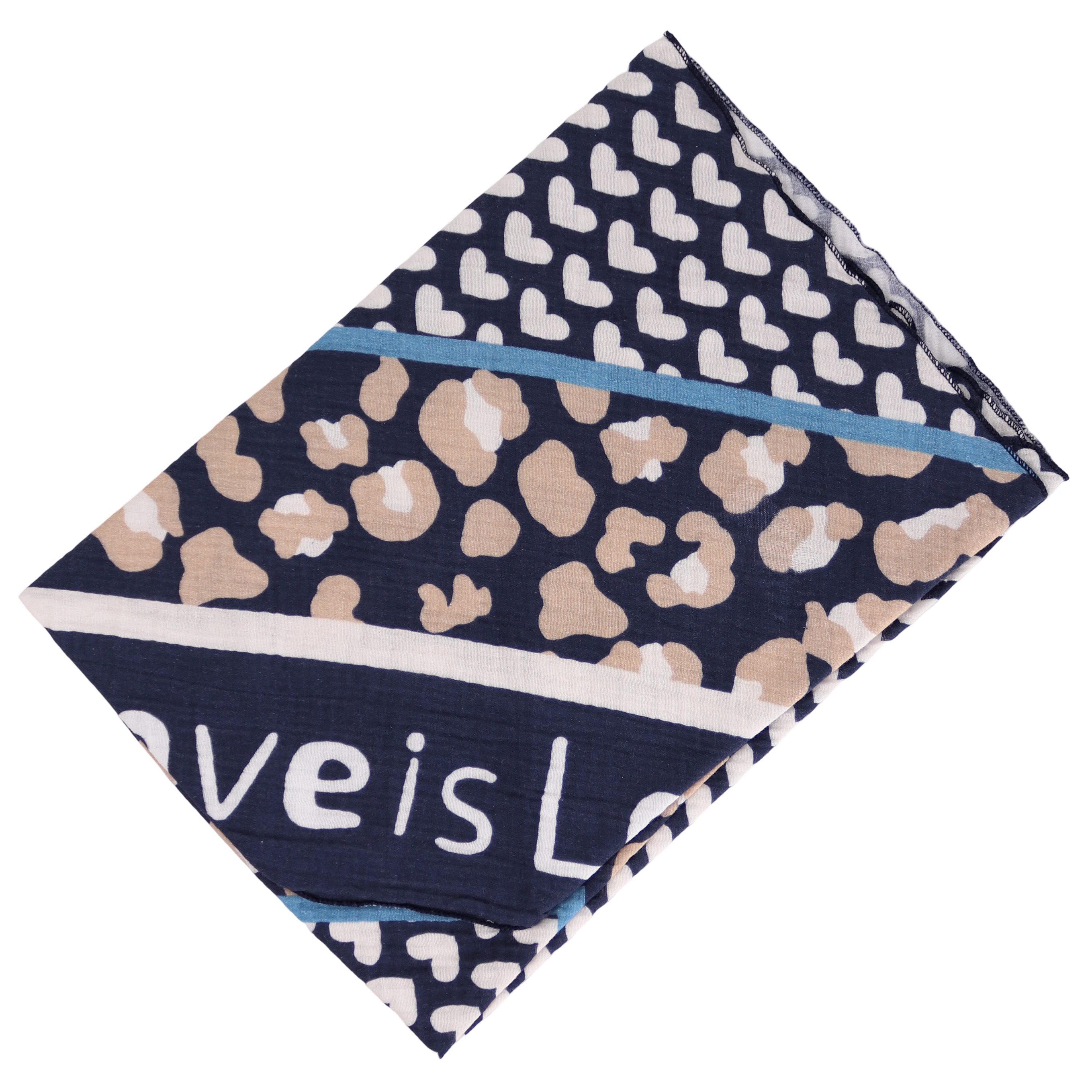 MIRROSI Dreieckstuch Aus Musellin Dreiecksschal ca.195x90 cm, Made in Italy günstig online kaufen