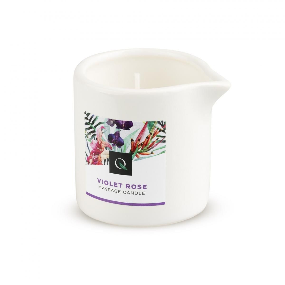 Exotiq Massagekerze Exotiq Massagekaars Violet Rose - 60g