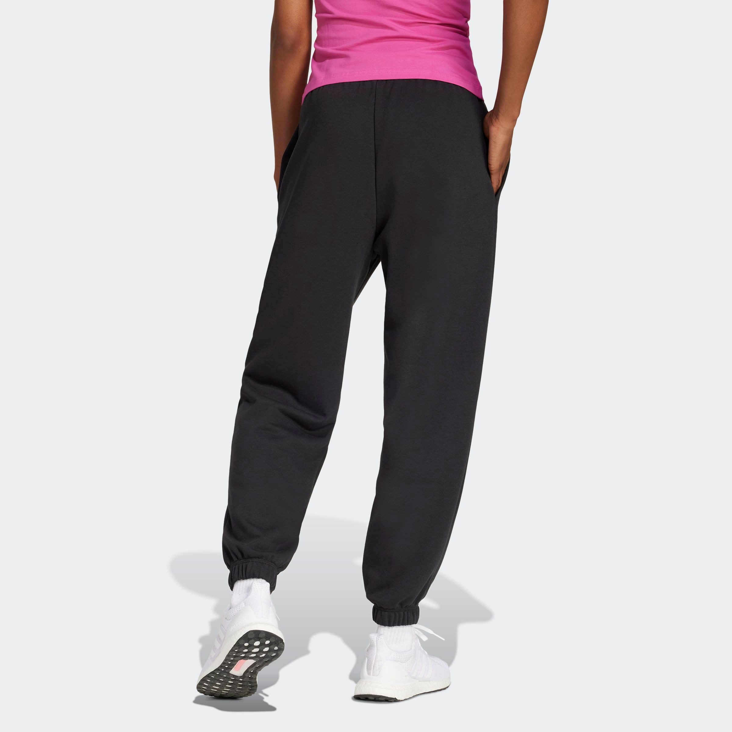 adidas Sportswear Sporthose W LIN FT CF PT mit lockerem Schnitt, aus weichem French Terry