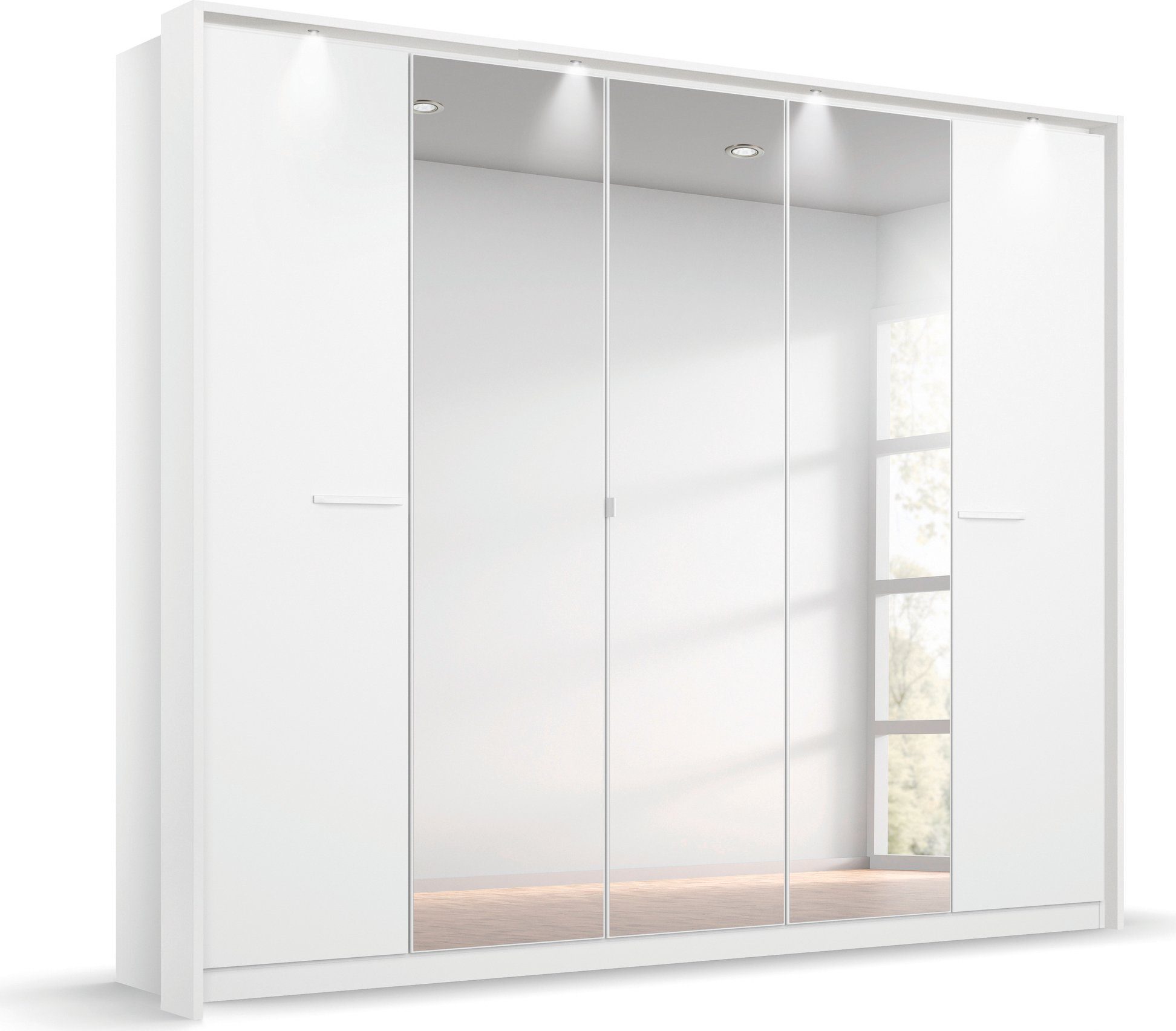 rauch Drehtürenschrank "Oteli", mit Mittelspiegel und Passepartout optional günstig online kaufen