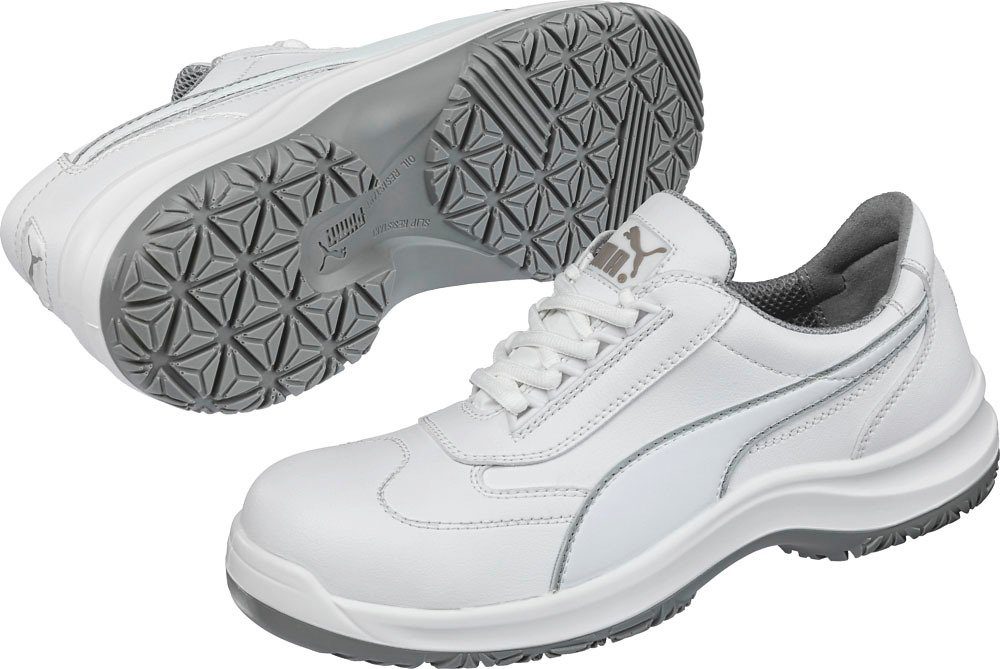 großer Verkauf PUMA Safety Clarity Low DGUV Sicherheitsschuh 112-191, S2, IQ.CELL, dämpfendes BreathActive Funktionsfutter