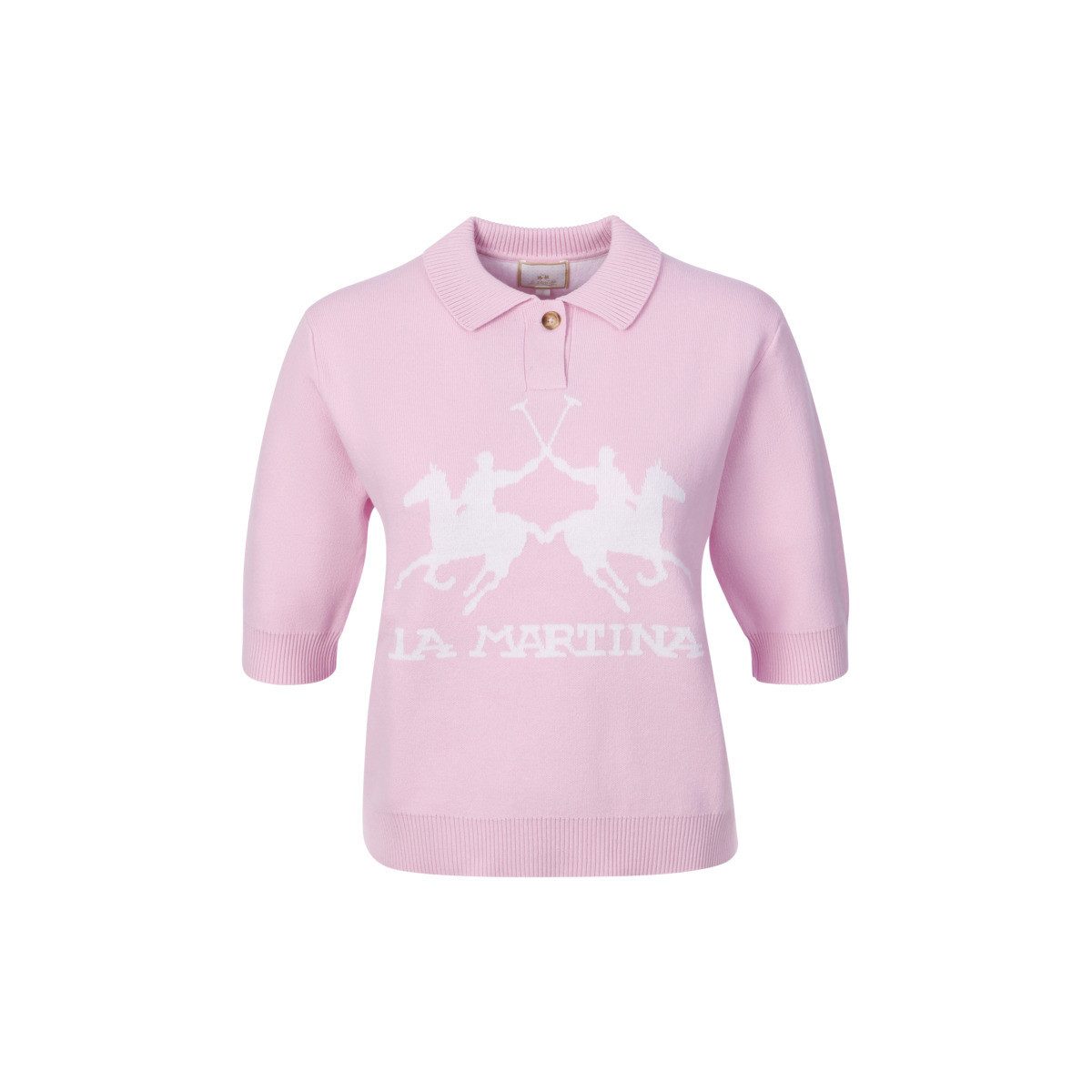 La Martina Poloshirt WCS003 Damen T-Shirt, Shirt, Poloshirt, Polohemd, Sportshirt
