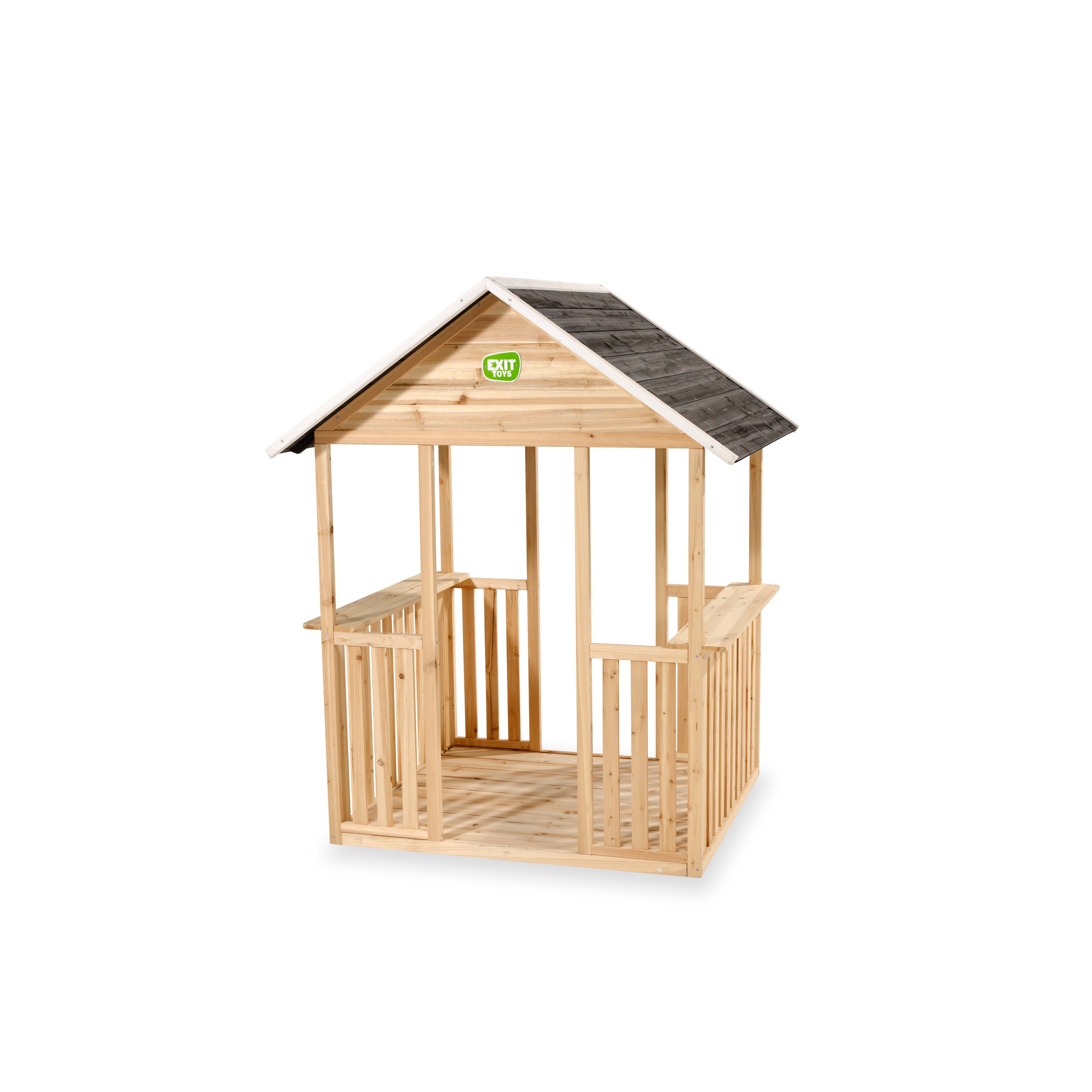 EXIT Spielhaus Bodenteil für Panorama 100, Dieses Produkt besteht aus FSC®-zertifiziertem Material.