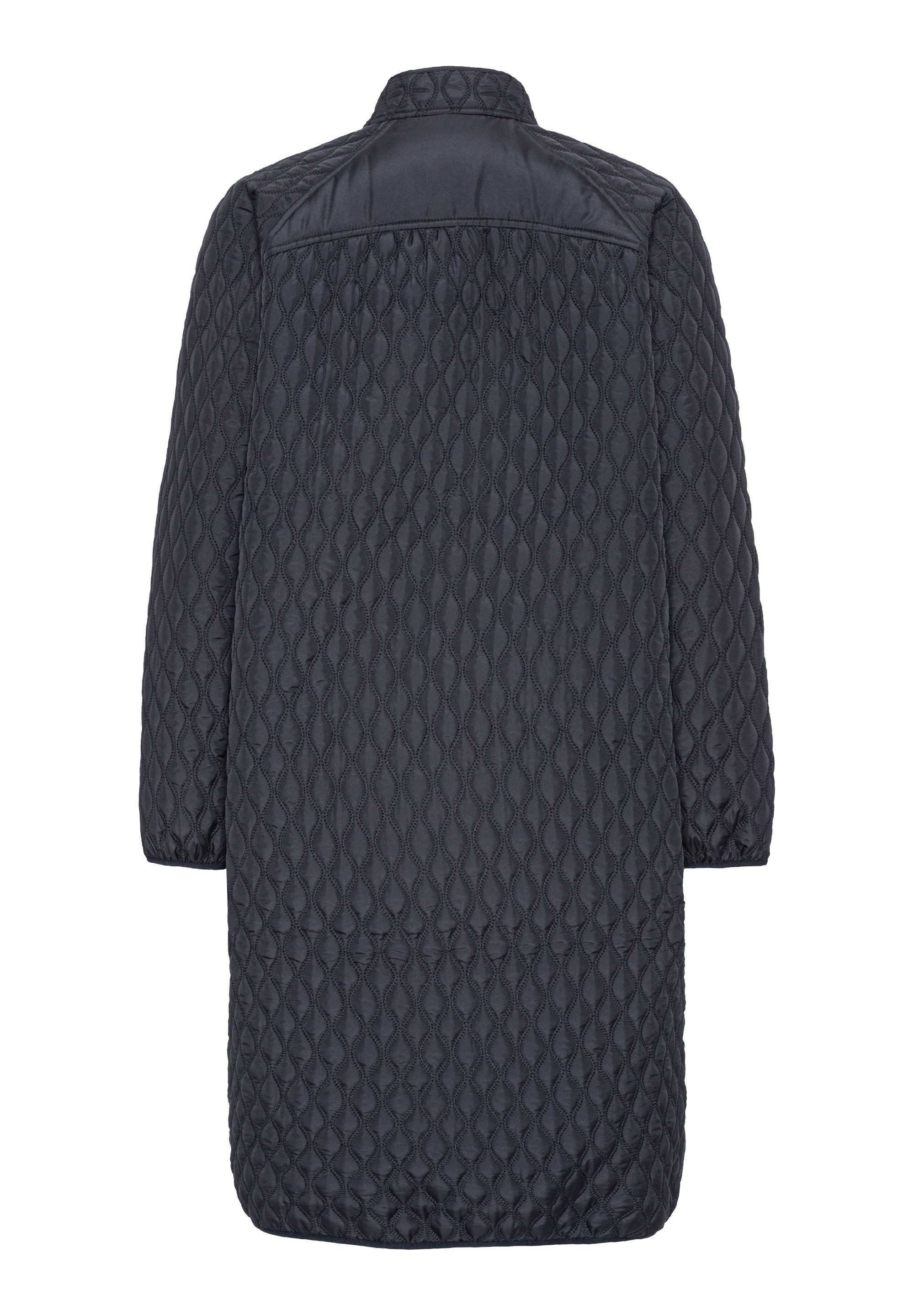 Ilse Jacobsen Steppjacke ALLY06 Modischer Oversize-Steppmantel mit Stehkragen und Raglanärmeln