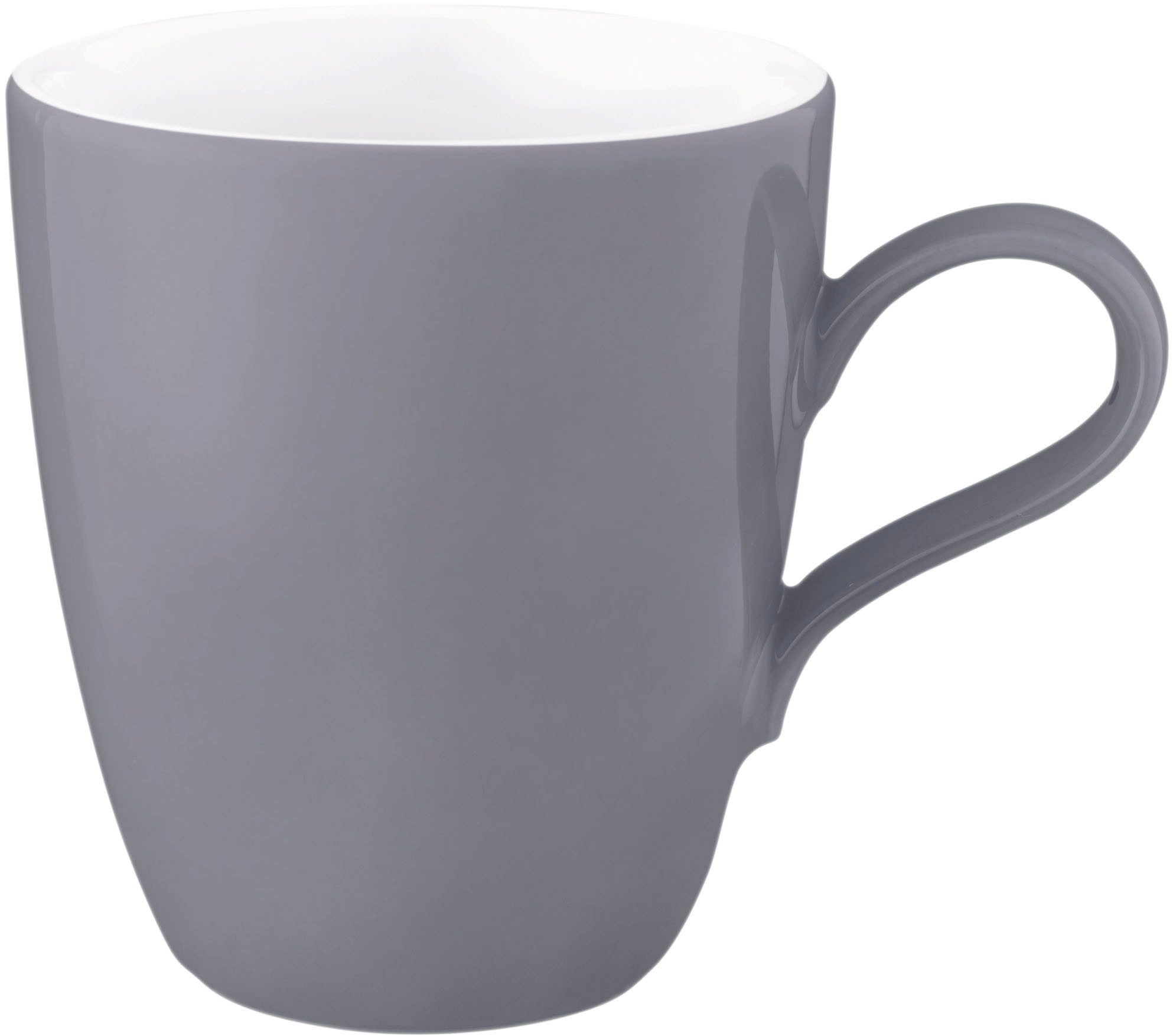 Seltmann Weiden Becher Life Fashion, 1-tlg., Porzellan, Becher mit Henkel 0,40 l