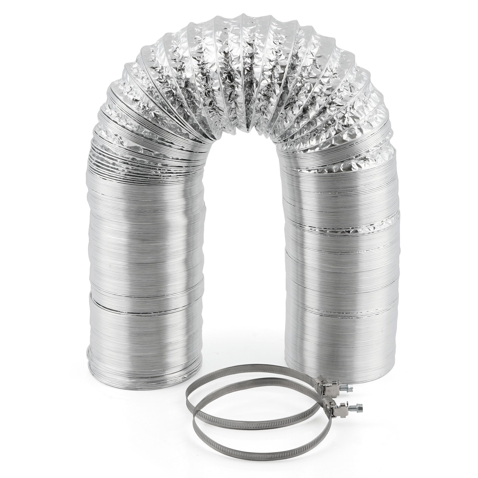 Zelsius Flexrohr Alu Flexrohr, 10 m x Ø 100 mm, temperaturbeständig