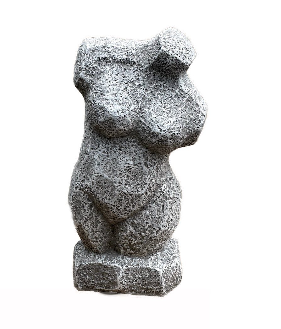 Gartenfigur Steinskulptur Frauentorso frostfester Steinguss