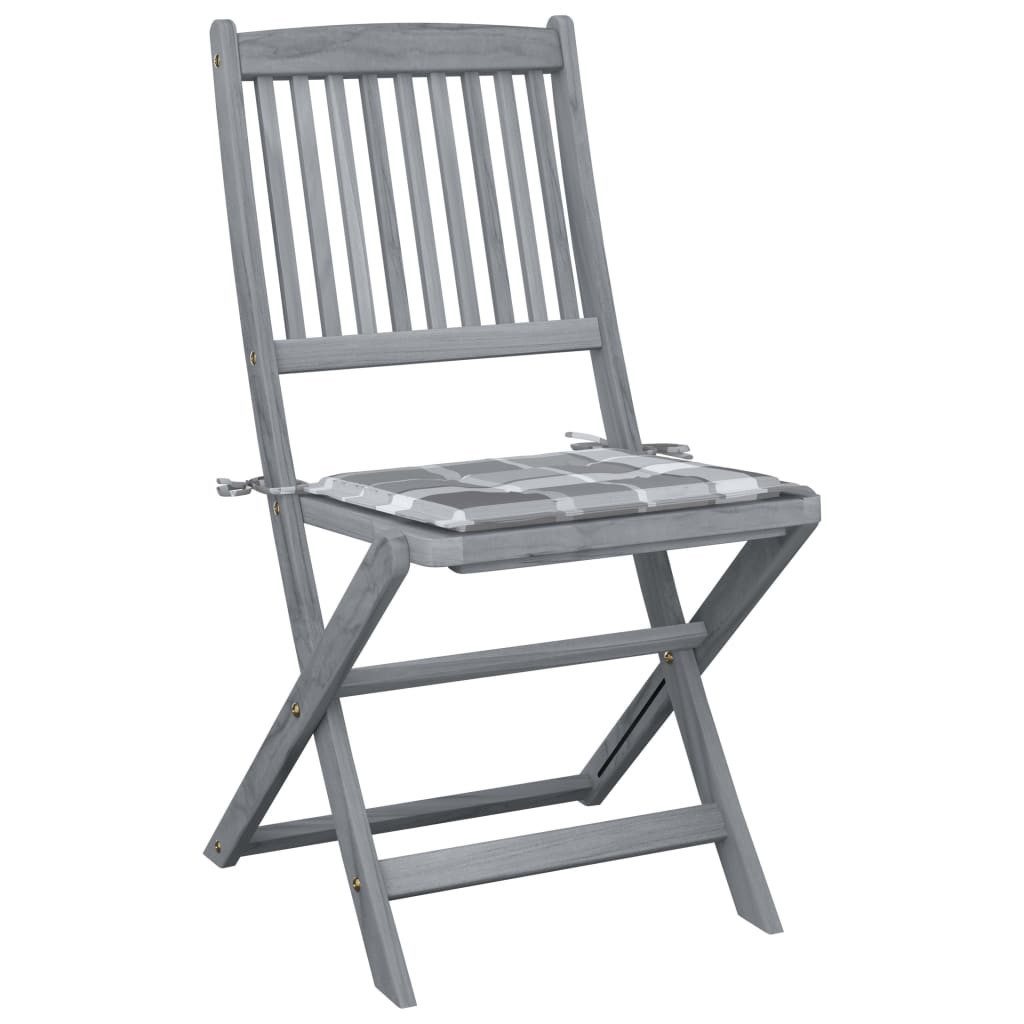 vidaXL Gartenstuhl Klappbare Gartenstühle 2 Stk. günstig online kaufen