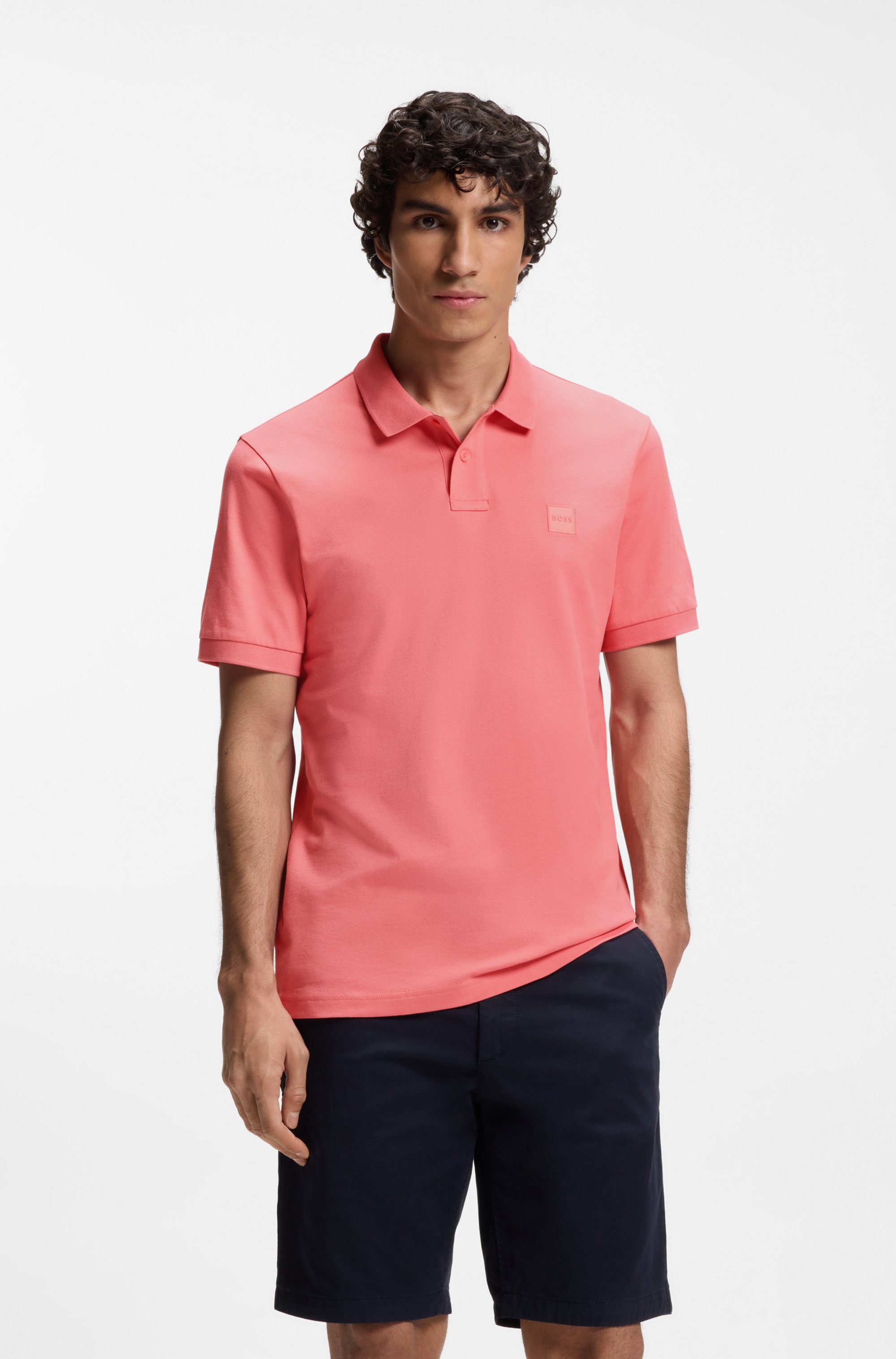 BOSS ORANGE Poloshirt Passenger mit Polokragen