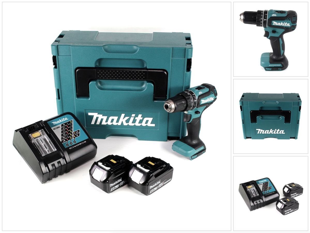 Makita Schlagbohrmaschine DHP 485 RTJ 18 günstig online kaufen