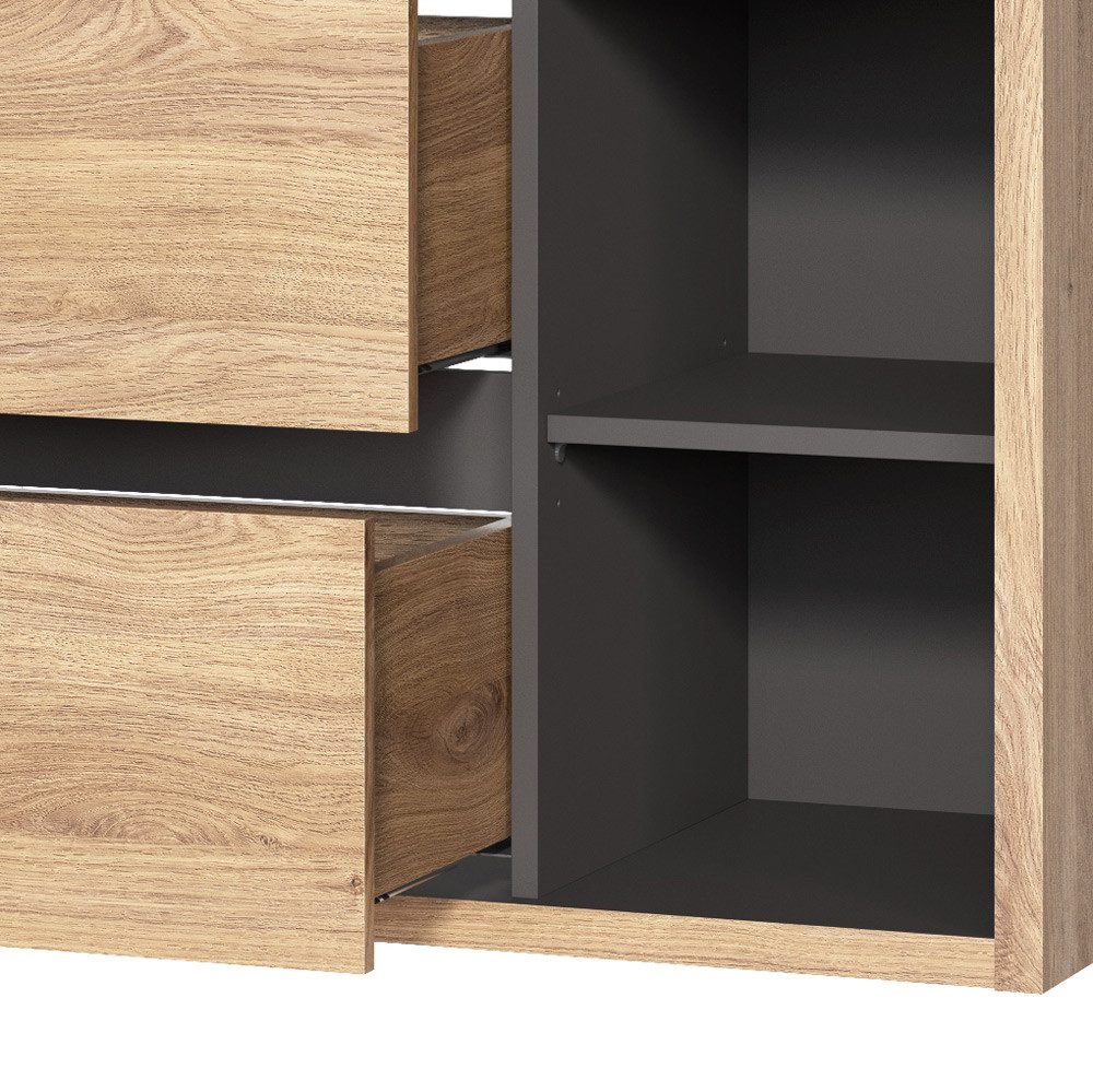 Lomadox Waschtisch DANZIG-56, unterschrank 100 cm günstig online kaufen