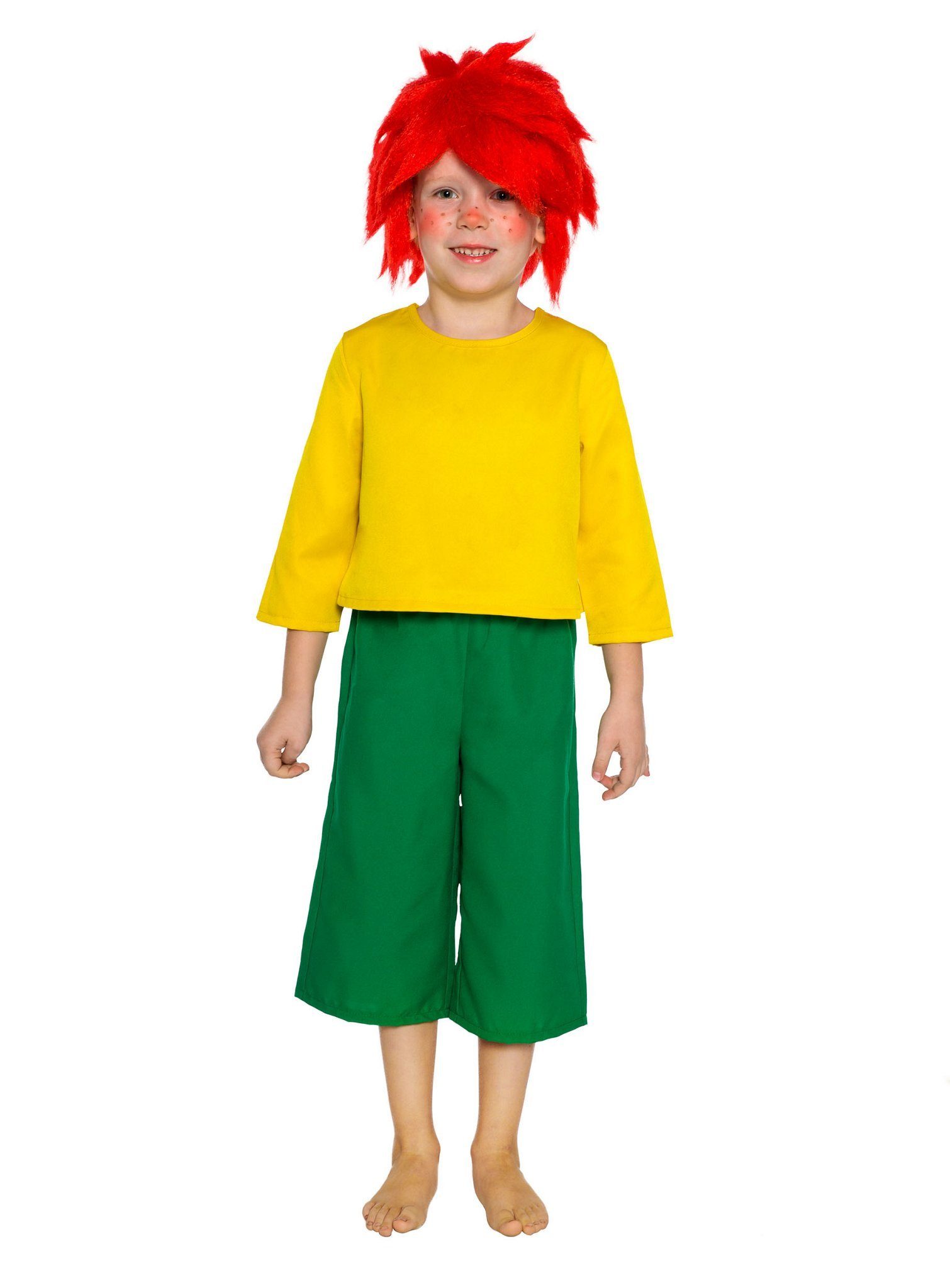 Maskworld Kostüm Pumuckl Kinderkostüm, Originalkostüm für Kinder zu  'Meister Eder und sein Pumuckl'