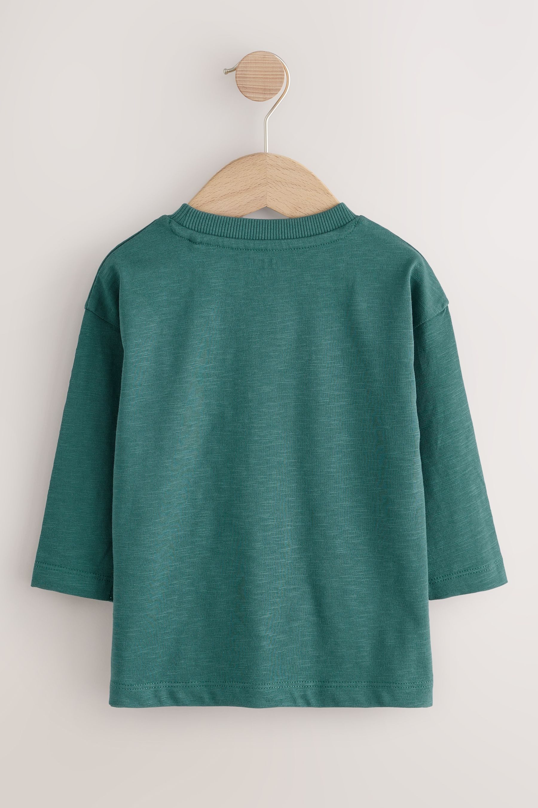 Next Langarmshirt Langärmeliges Shirt mit Applikation günstig online kaufen