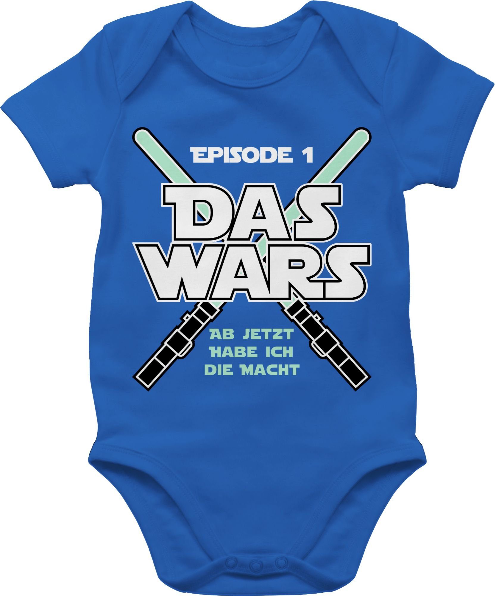Baby T-Shirt kurzarm Babyshirt Das Wars ab jetzt hab ich die Macht Episode 1 
