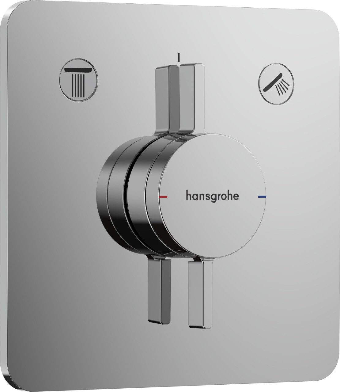 Grohe Duscharmatur Hansgrohe Duscharmatur DuoTurn Q Unterputz für 2