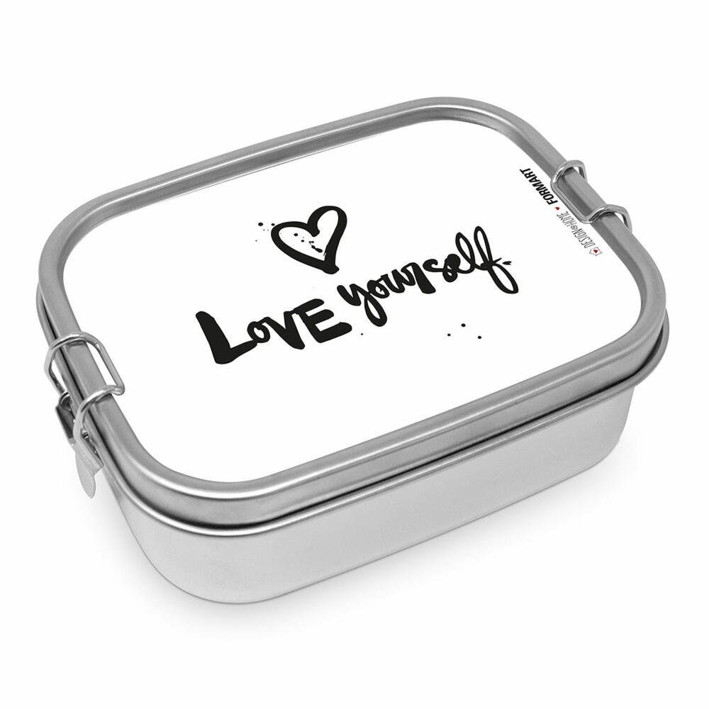 PPD Lunchbox Love Yourself Steel 900 ml, Edelstahl