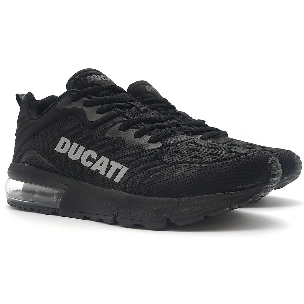 Ducati Herren Sneaker – Sportlicher Freizeitschuh mit Air-Sohle & Dämpfung Sneaker Stoßdämpfung