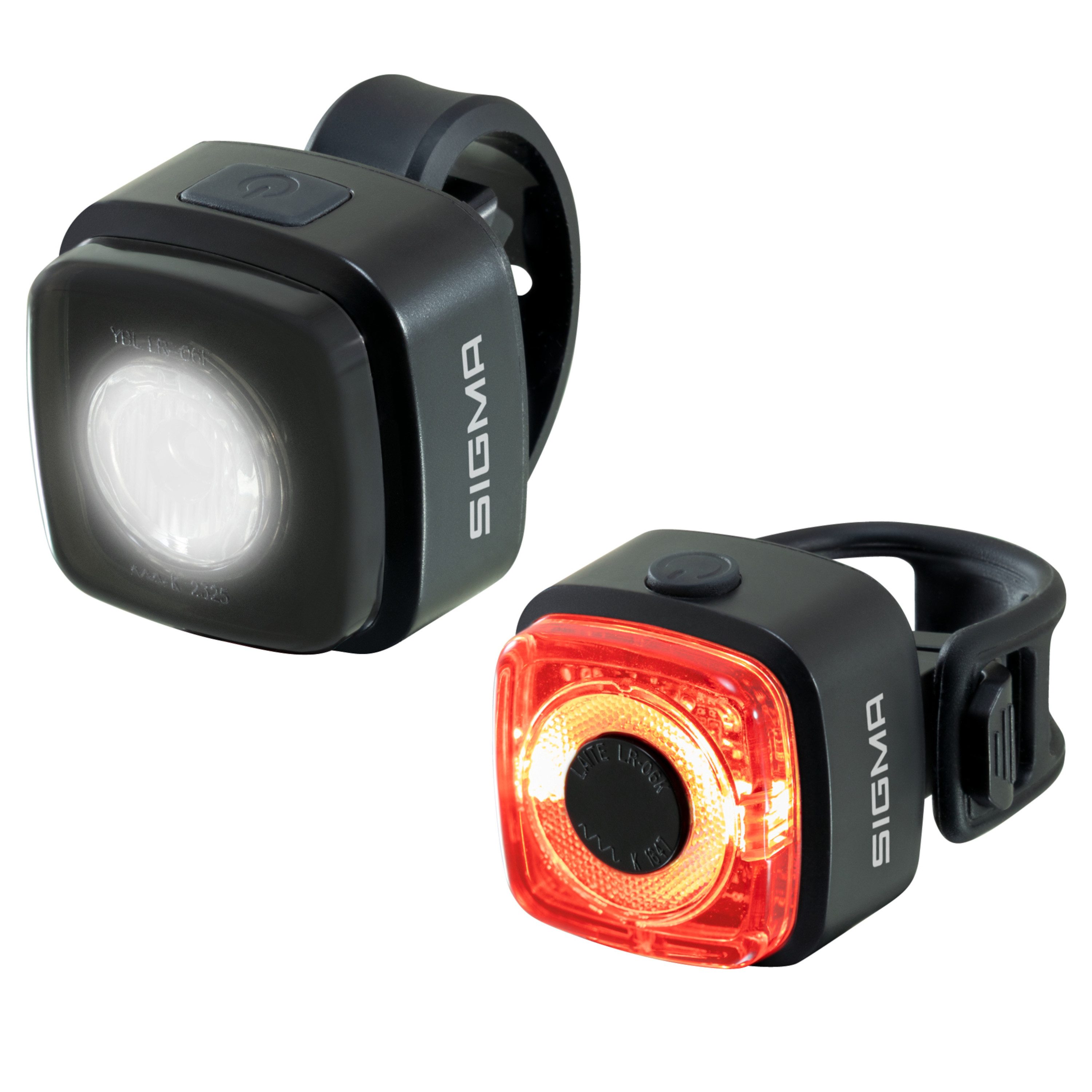 SIGMA Fahrrad-Frontlicht Aura Micro Set 15062 Fahrradlampe Fahrradlicht