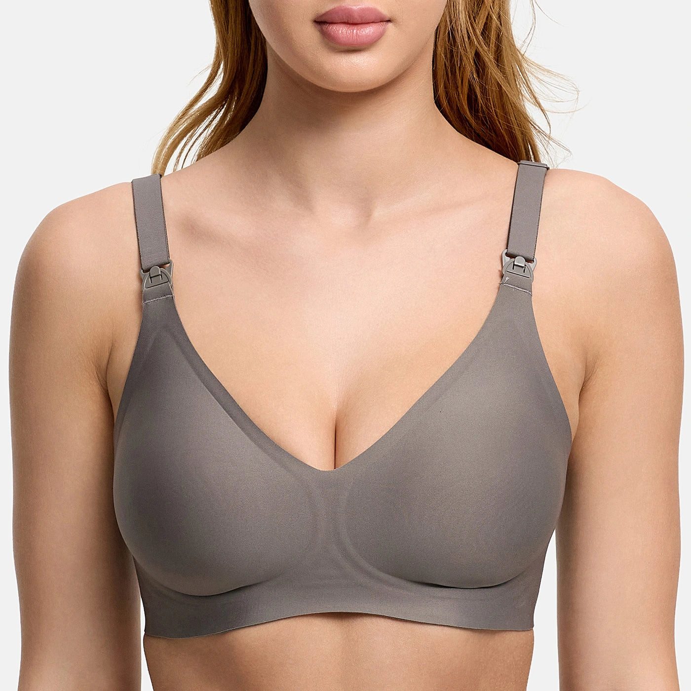 cfab Still-BH Comfort Still-BH ohne Bügel-Graphit-3XL (1-tlg)