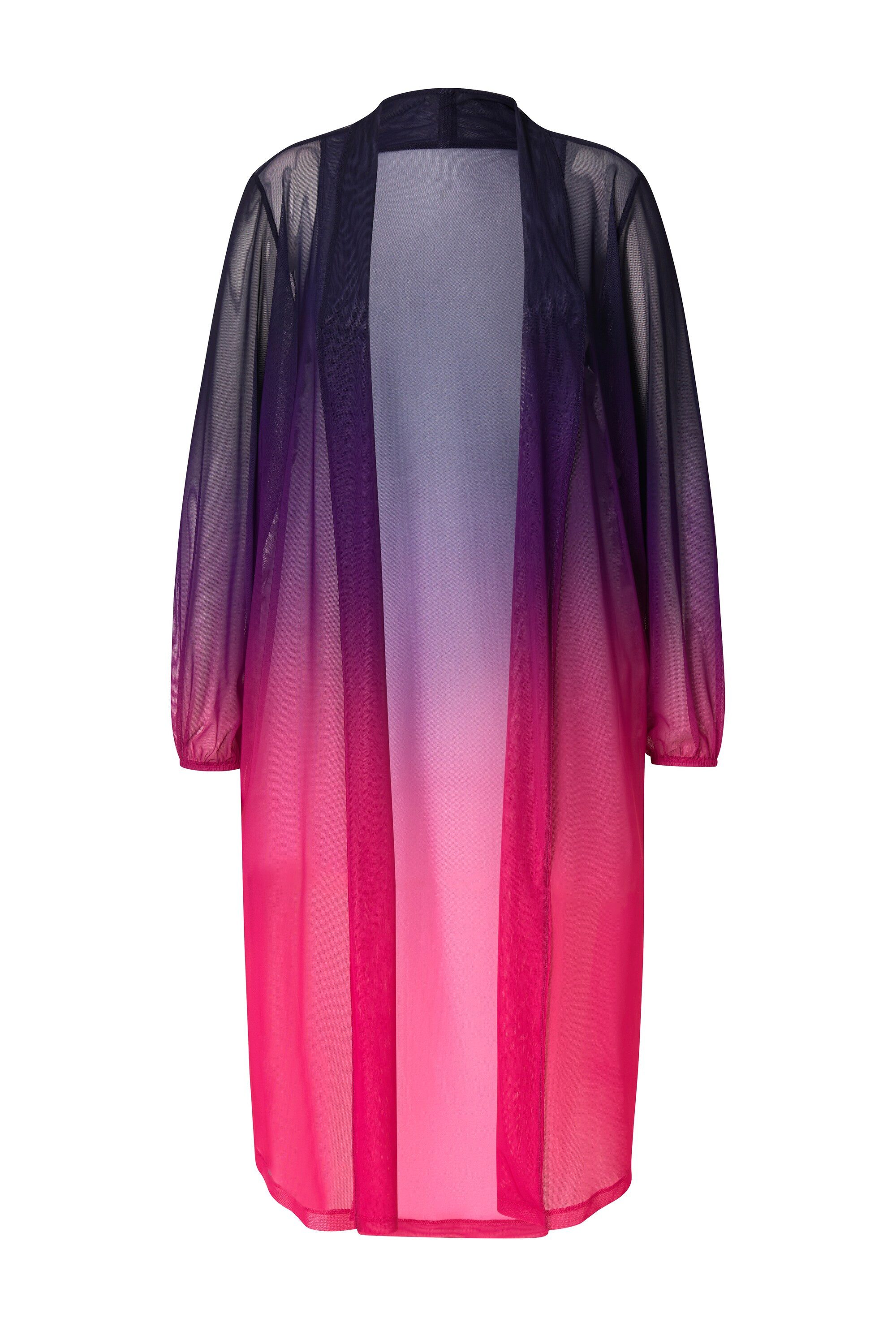 MIAMODA Sommerjacke Jacke gerade Passform Mesh mit Farbverlauf günstig online kaufen