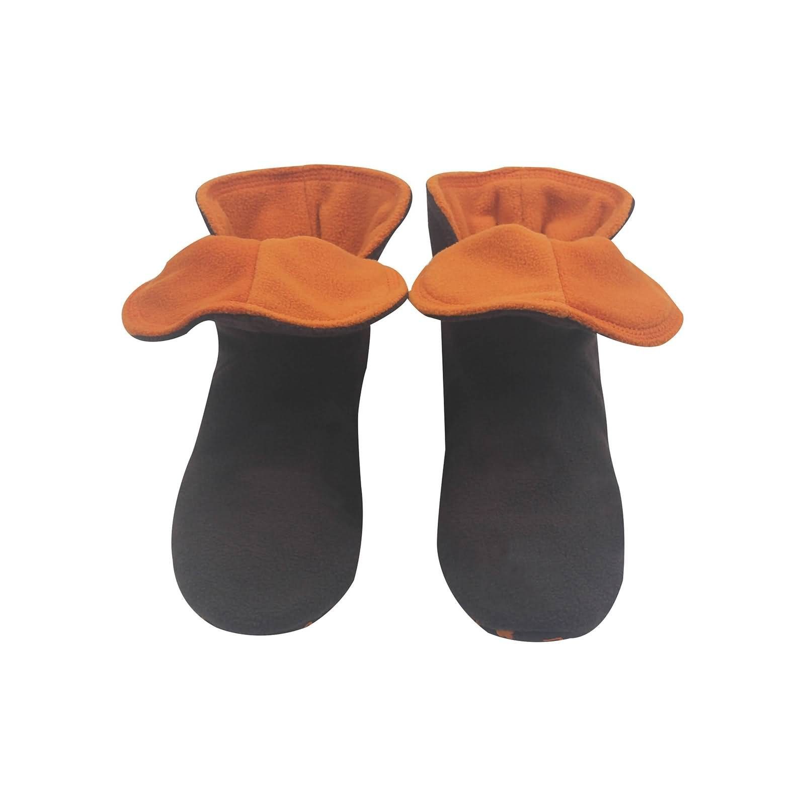 RAIKOU Hausstiefel Hüttenschuhe Stoppersocken für Damen Herren und Kinder  Hausschuh (aus Miro Fleece Super Flauschige) mit ABS und Rutschfester Sohle