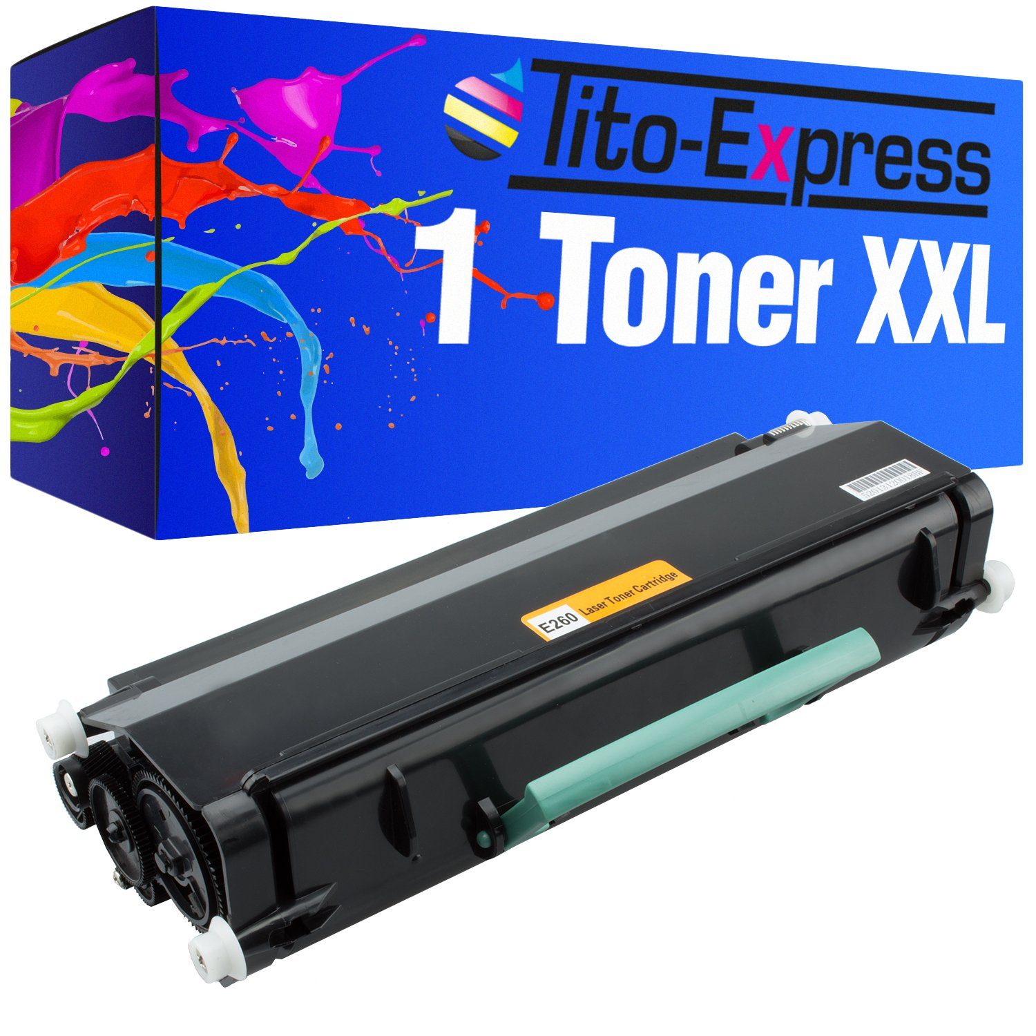 Tito-Express Tonerpatrone ersetzt Canon EP-27 Canon EP 27 CanonEP27, (1x Black), für Laserbase MF 3110 3112 3220 3222 3240 5630 5650 5730 5750 5770
