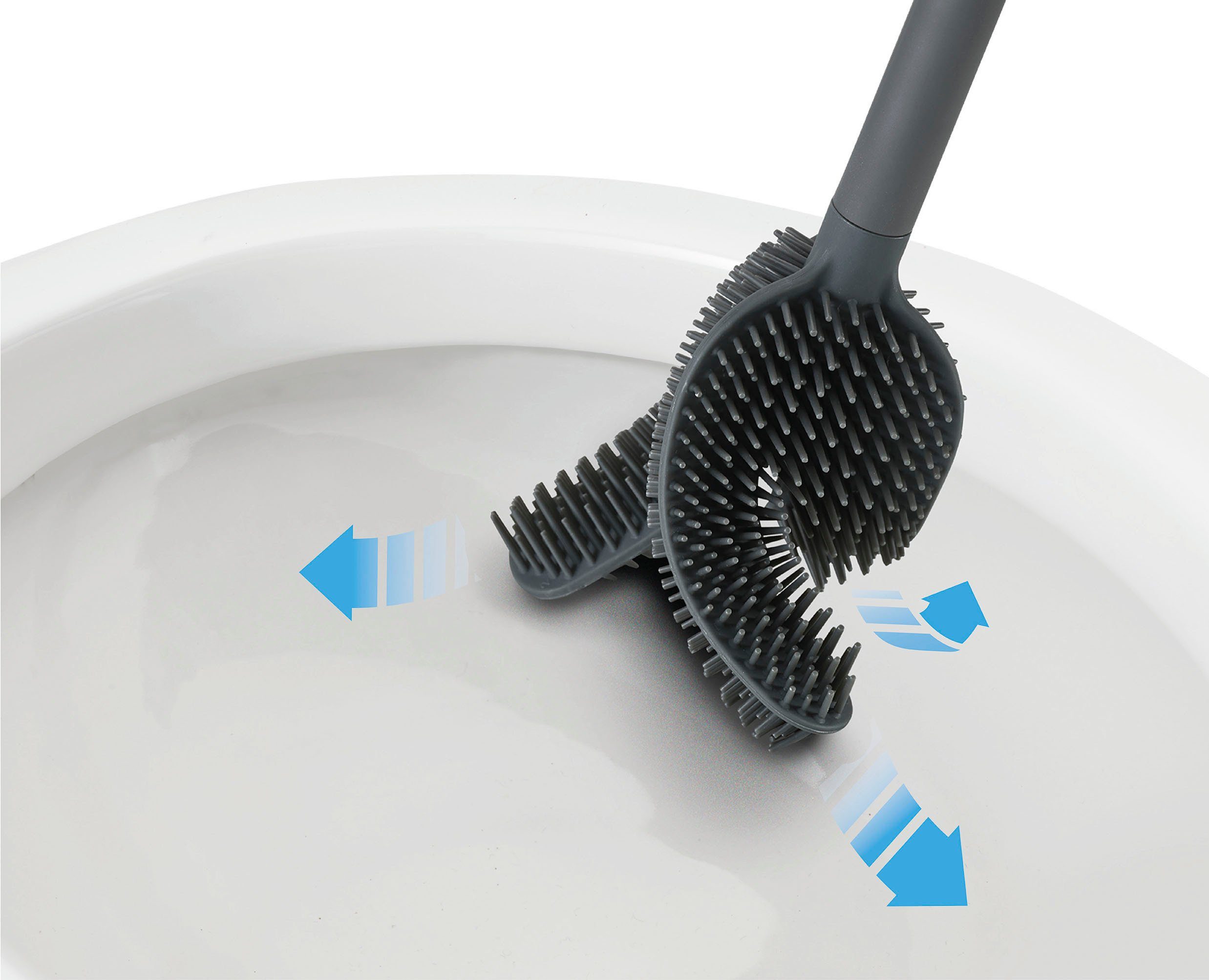 WC-Reinigungsbürste Joseph Edelstahloberfläche Flex Luxe Advanced, mit Joseph 360