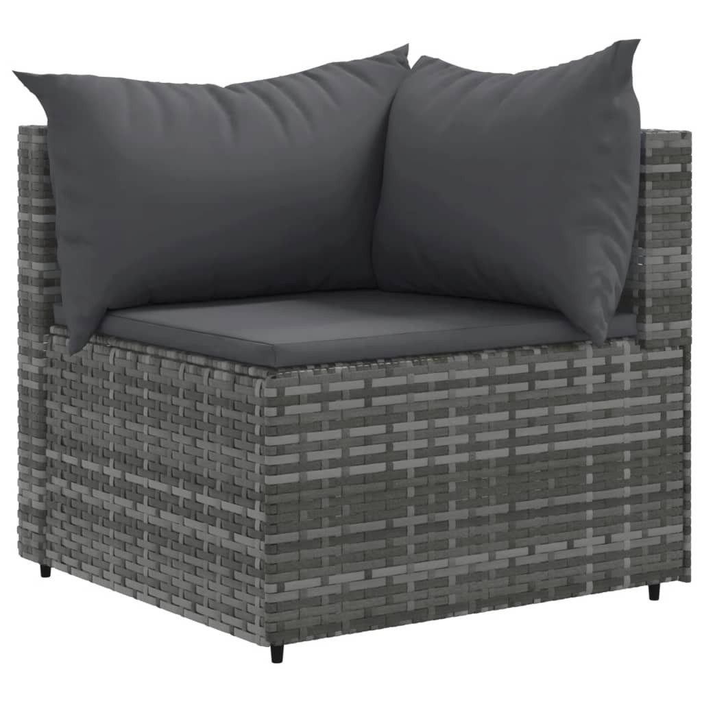 vidaXL Gartenlounge-Set 4-tlg. Garten-Lounge-Set mit Kissen günstig online kaufen