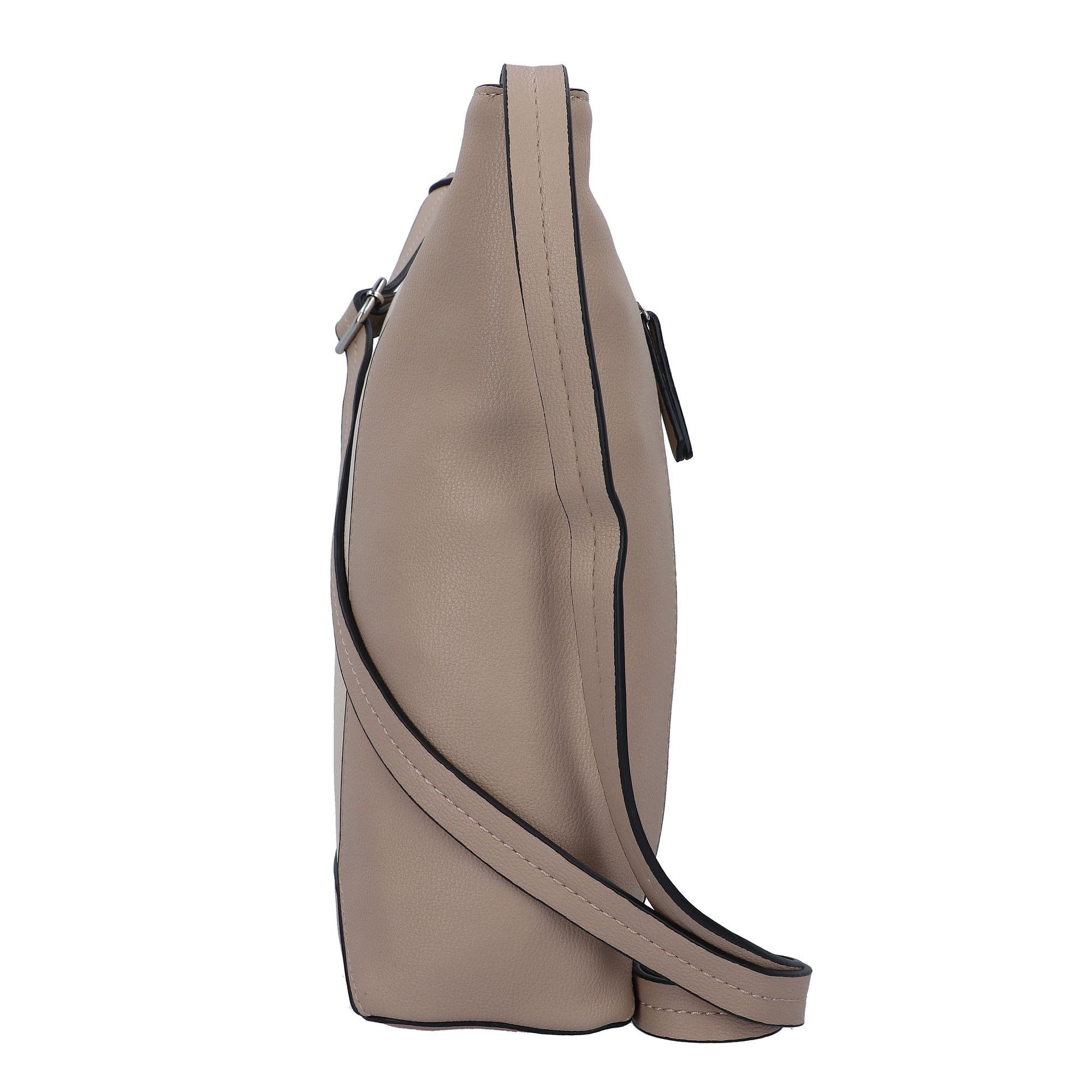 TOM TAILOR Schultertasche Nara, Polyurethan