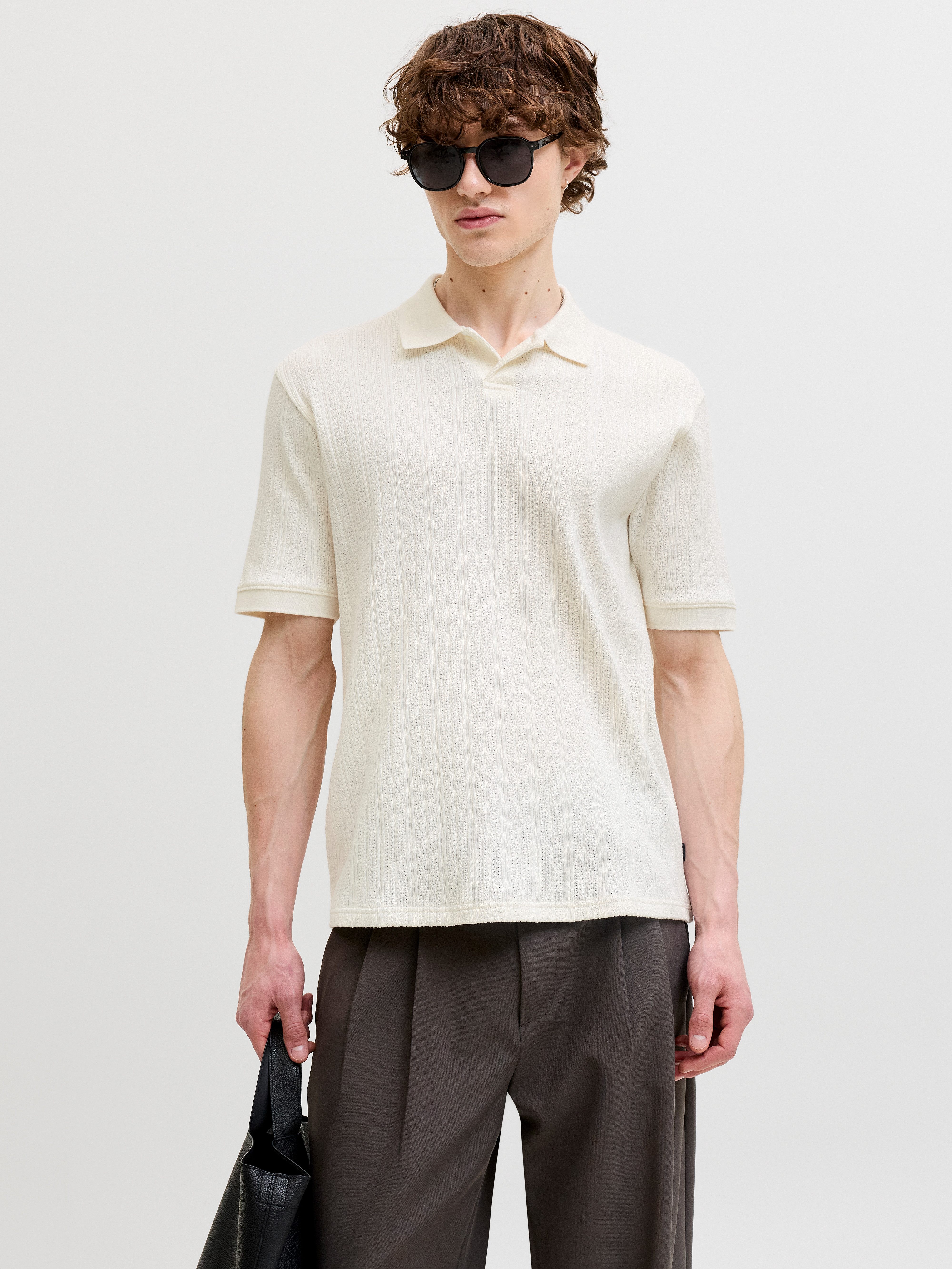 Jack & Jones Poloshirt JPRBLAHENRY SS POLO STYD SS26 Baumwolle, regular fit